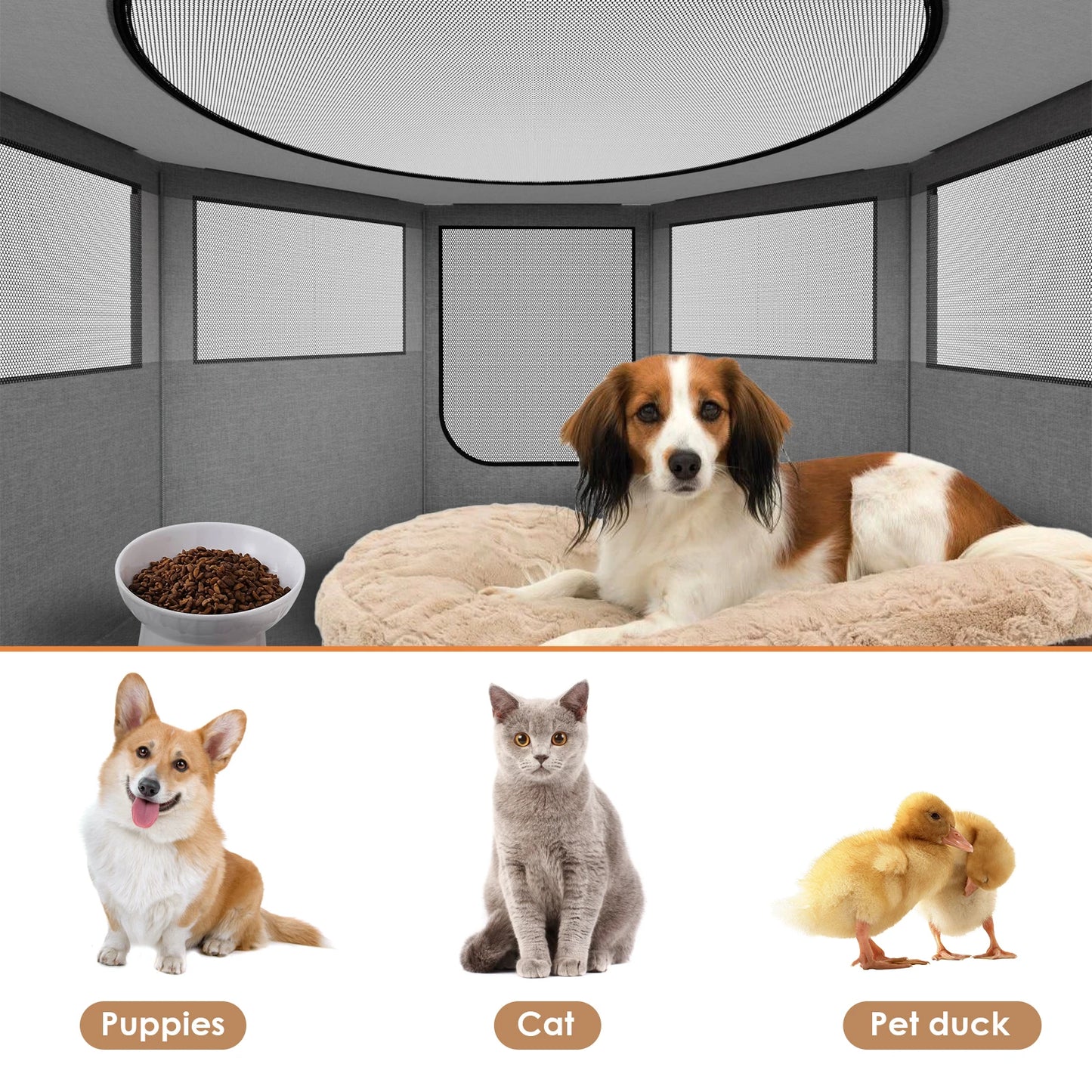 Dog Playpen 47‘’/65"