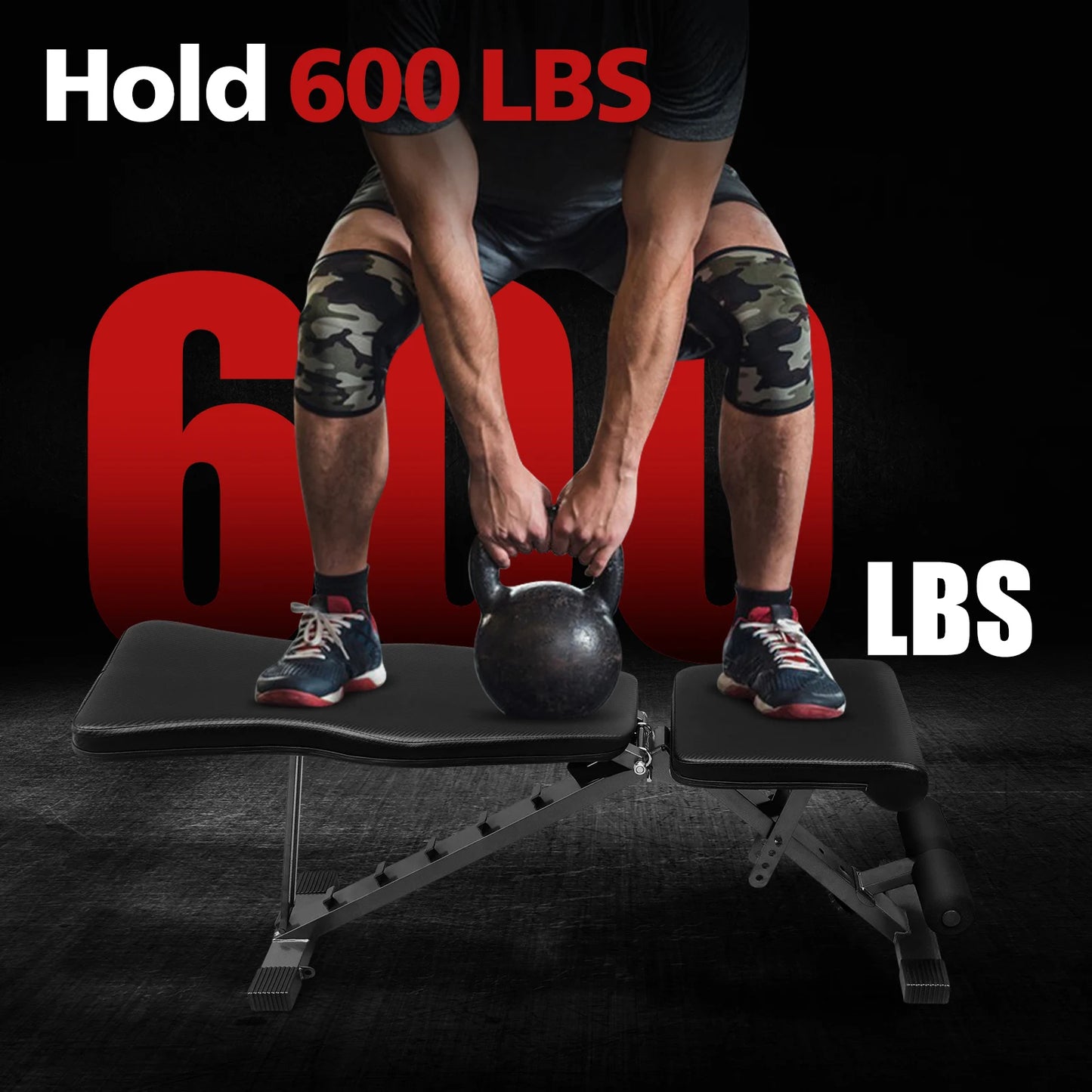 Weight Bench for Full Body Workout Foldable incline