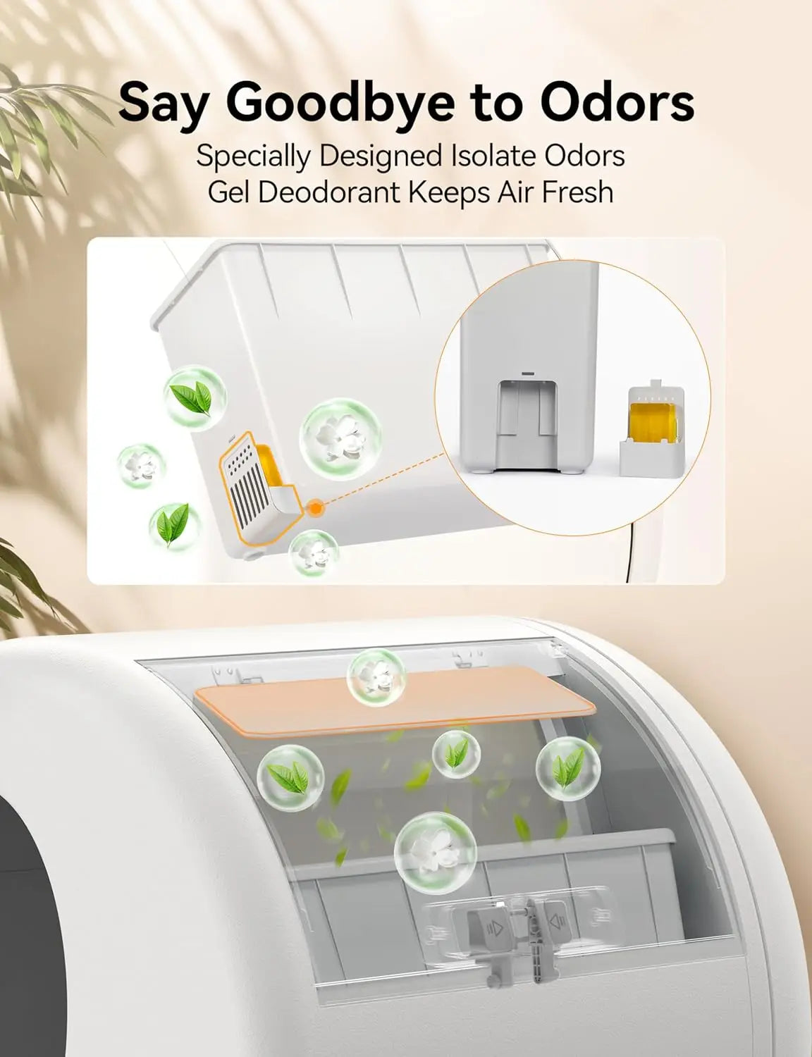 Self-Cleaning Cat Litter Box