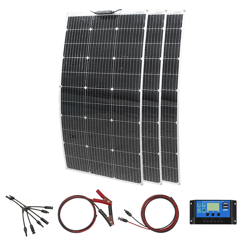 Solar Panels 300 Watts 12Volt System