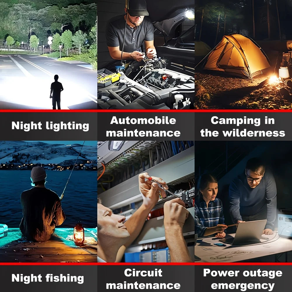 LED Work Light Compatible with Makita Battery