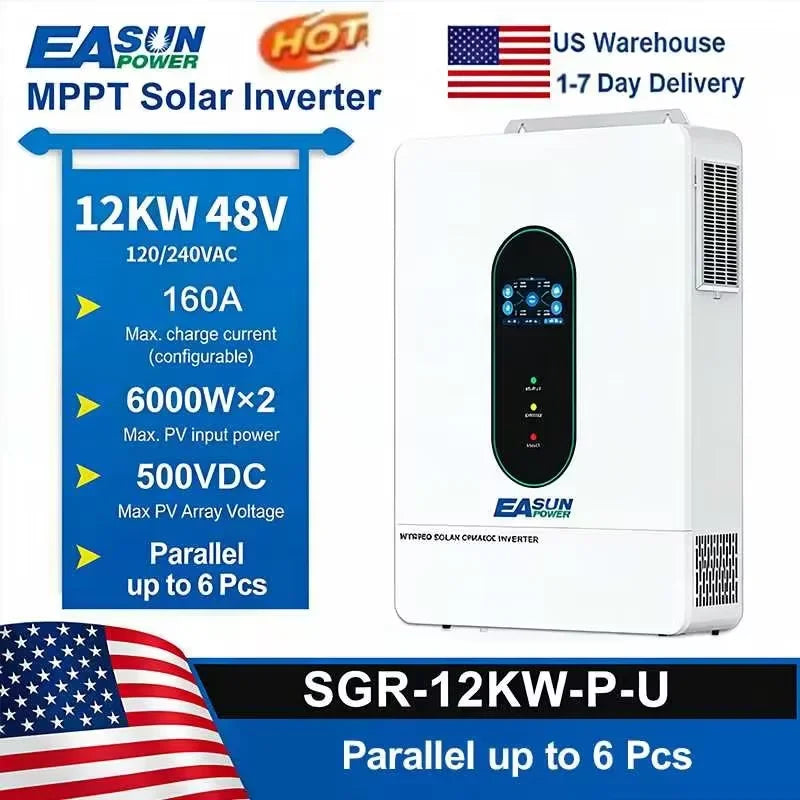 12KW hybrid solar inverter