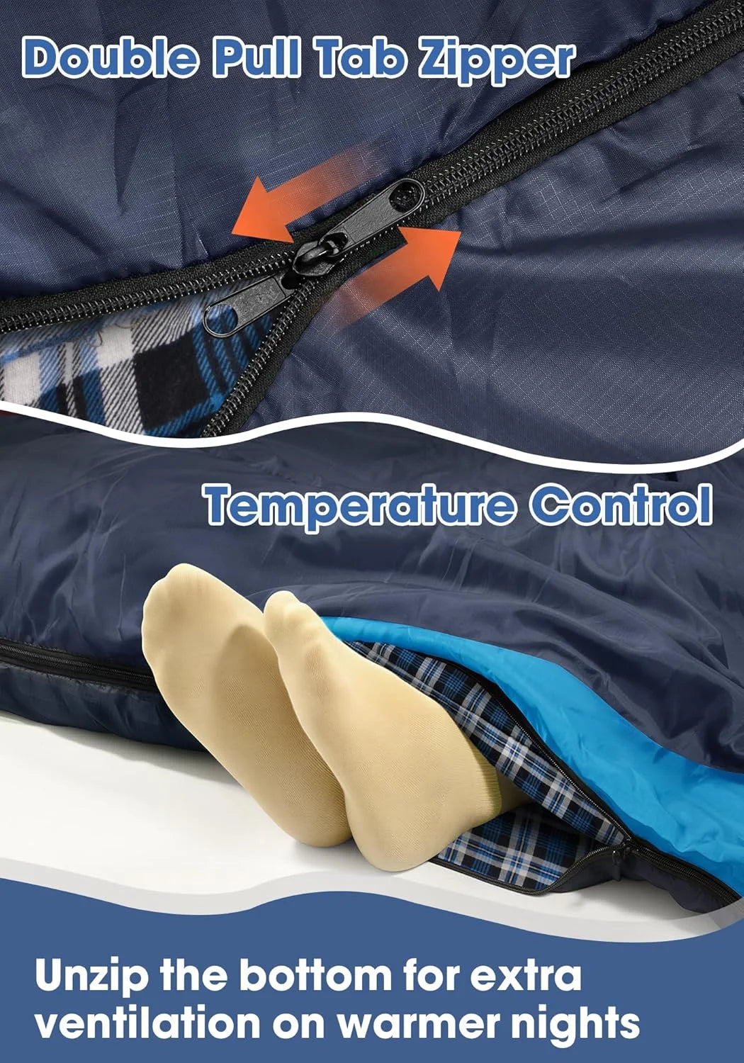 Queen Size Double Sleeping Bag
