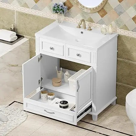 30 Inch Bathroom Vanity with Sink Combo