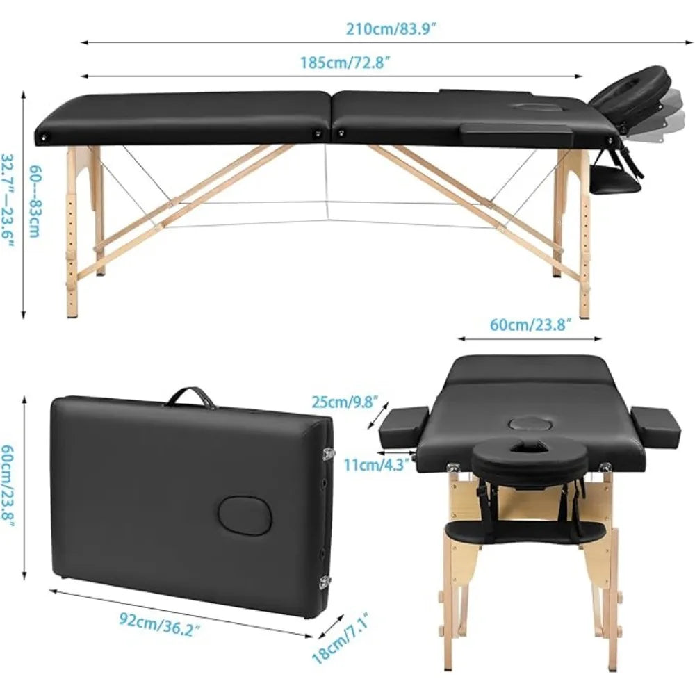 Foldable Physical Therapy Table
