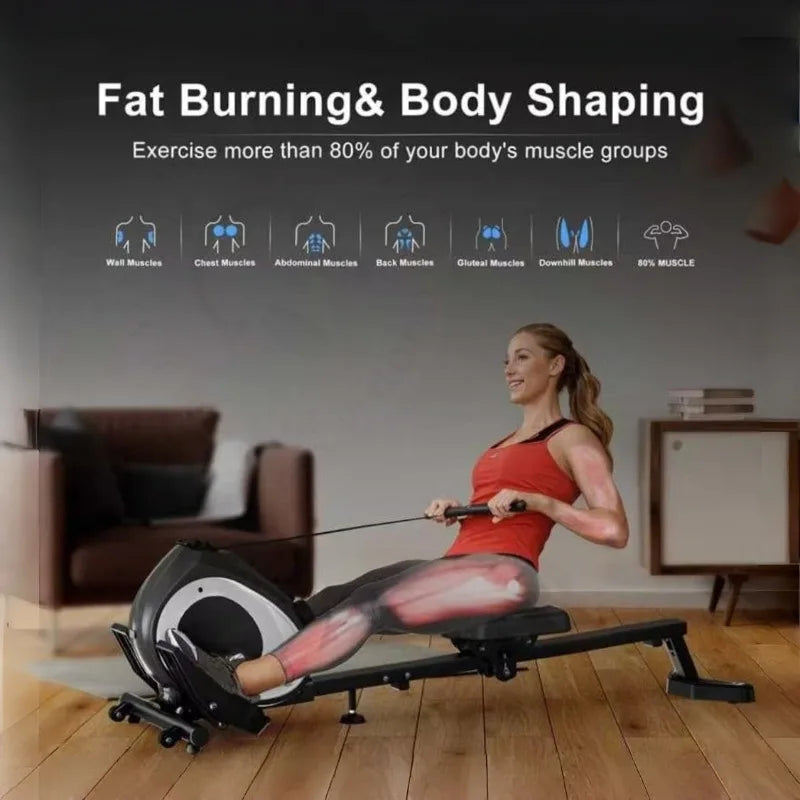 Magnetic Rower Machine
