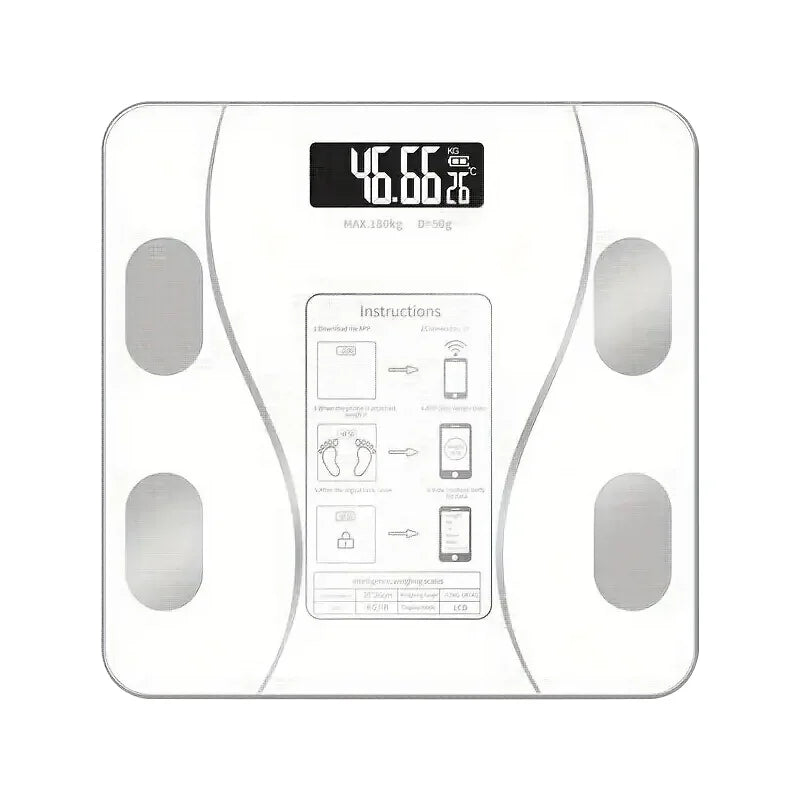 Smart LED Digital Bathroom Weight Scale