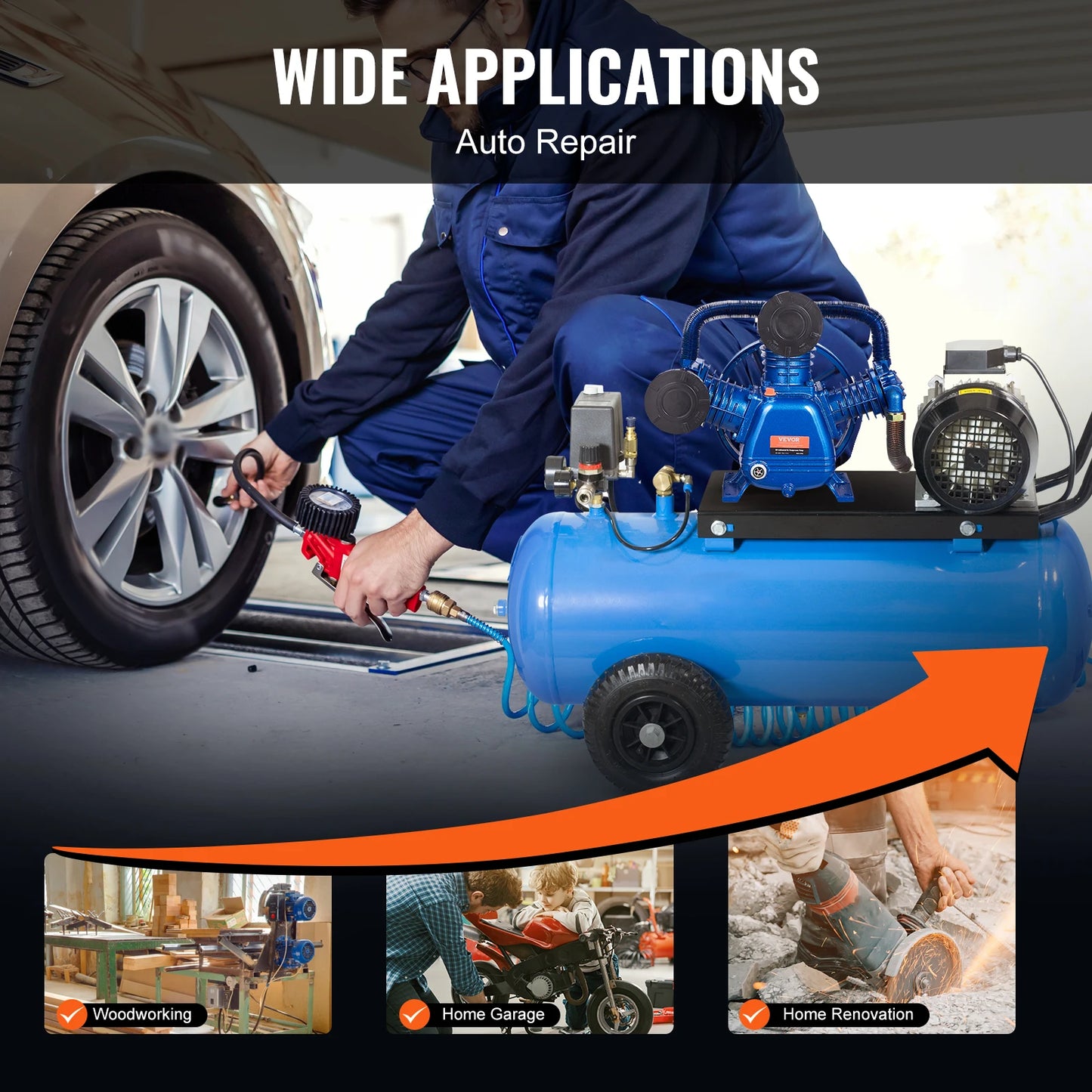 10HP Air Compressor Pump Head
