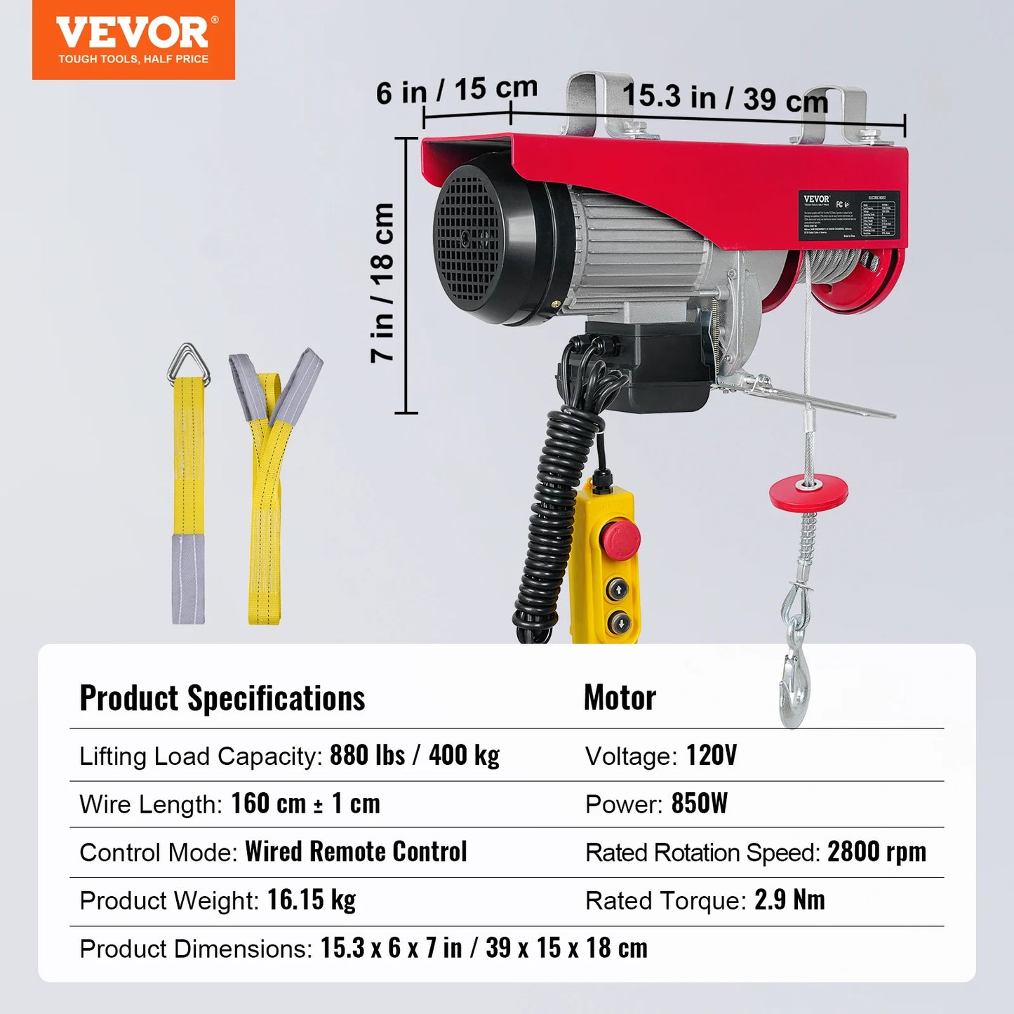 200-800kg Electric Hoist