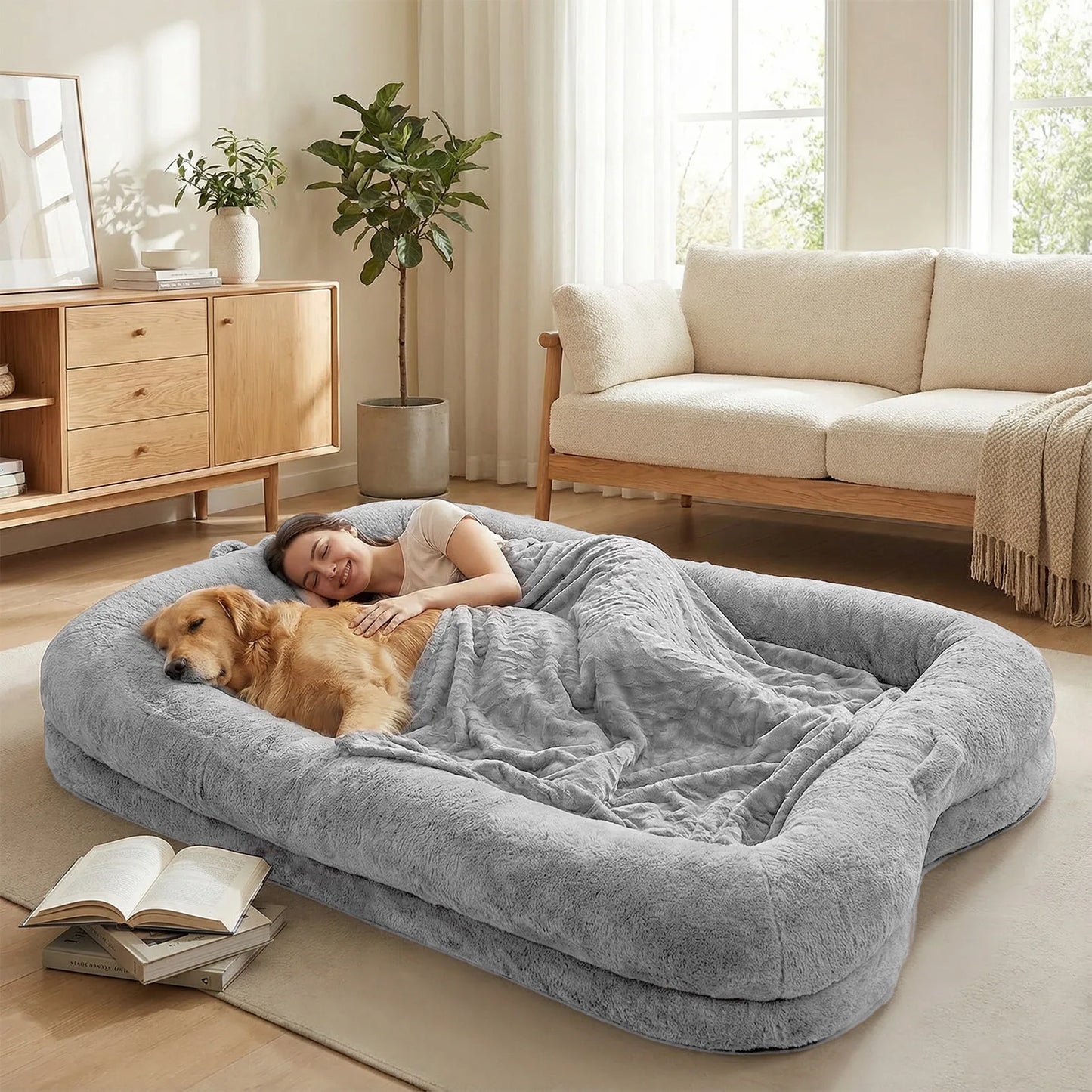 Human Dog Bed
