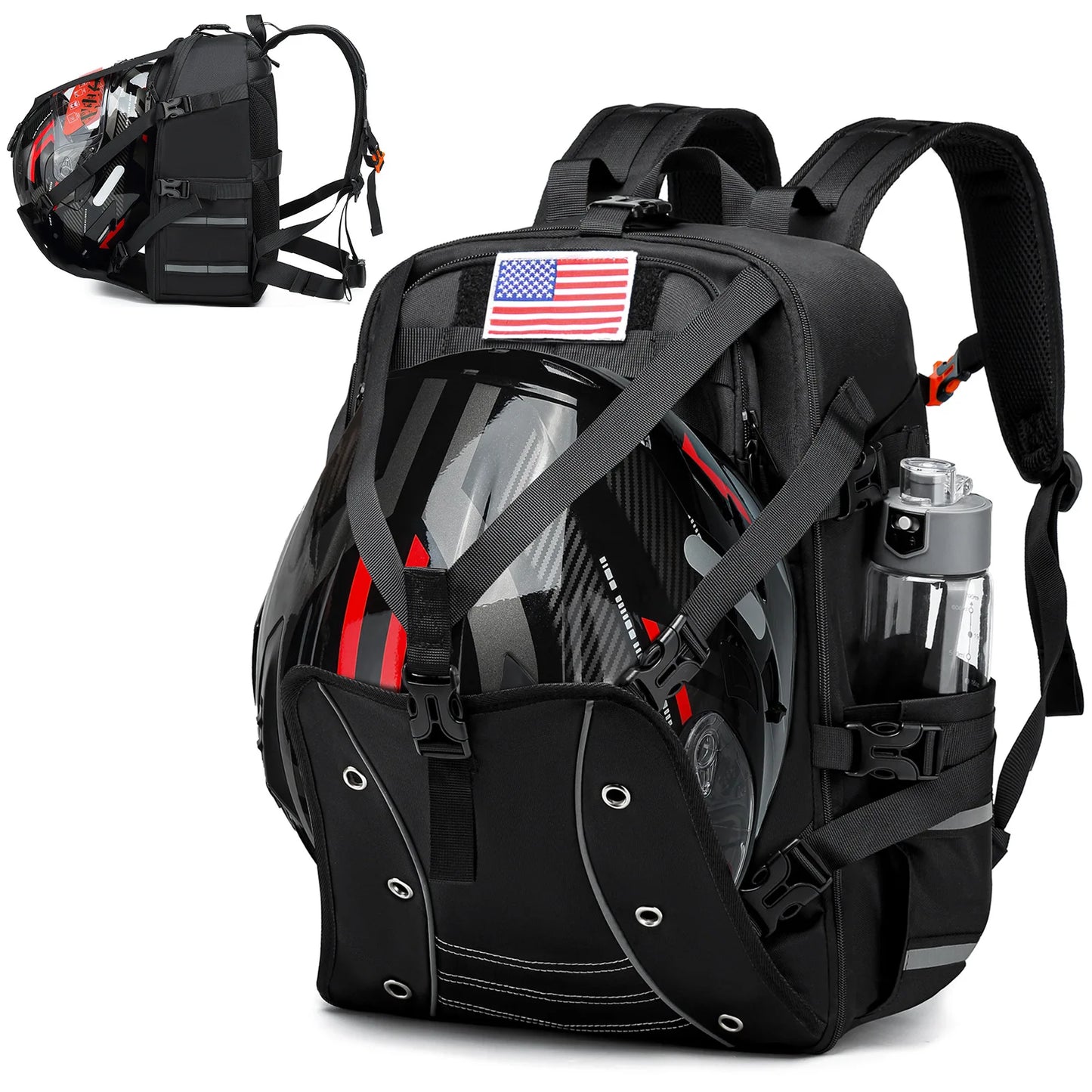 Motorcycle Helmet Backpack