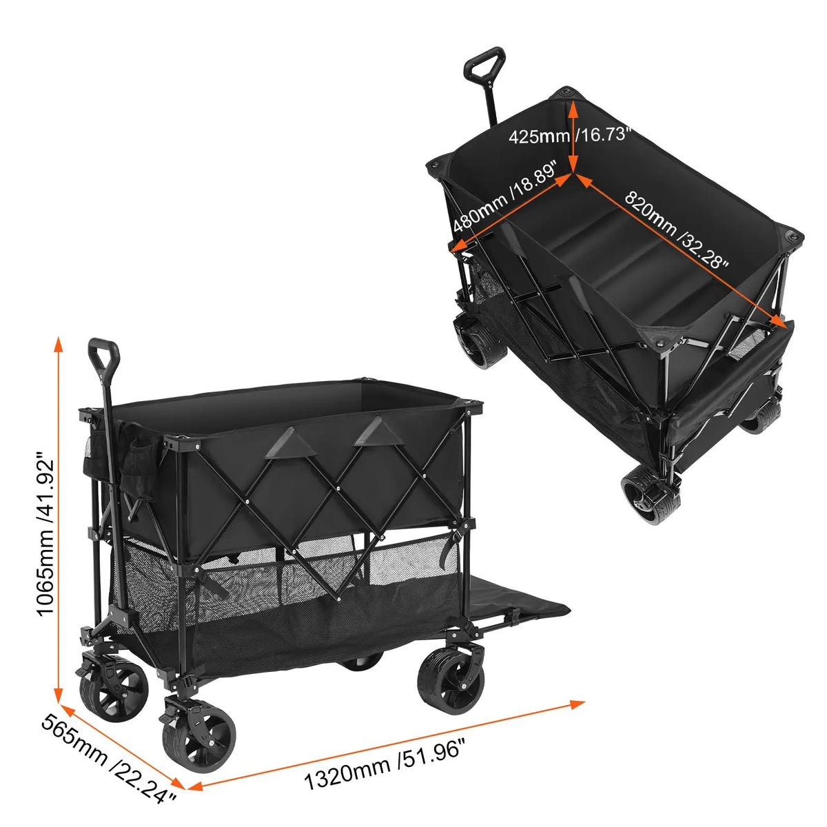 Foldable Double Decker Wagon