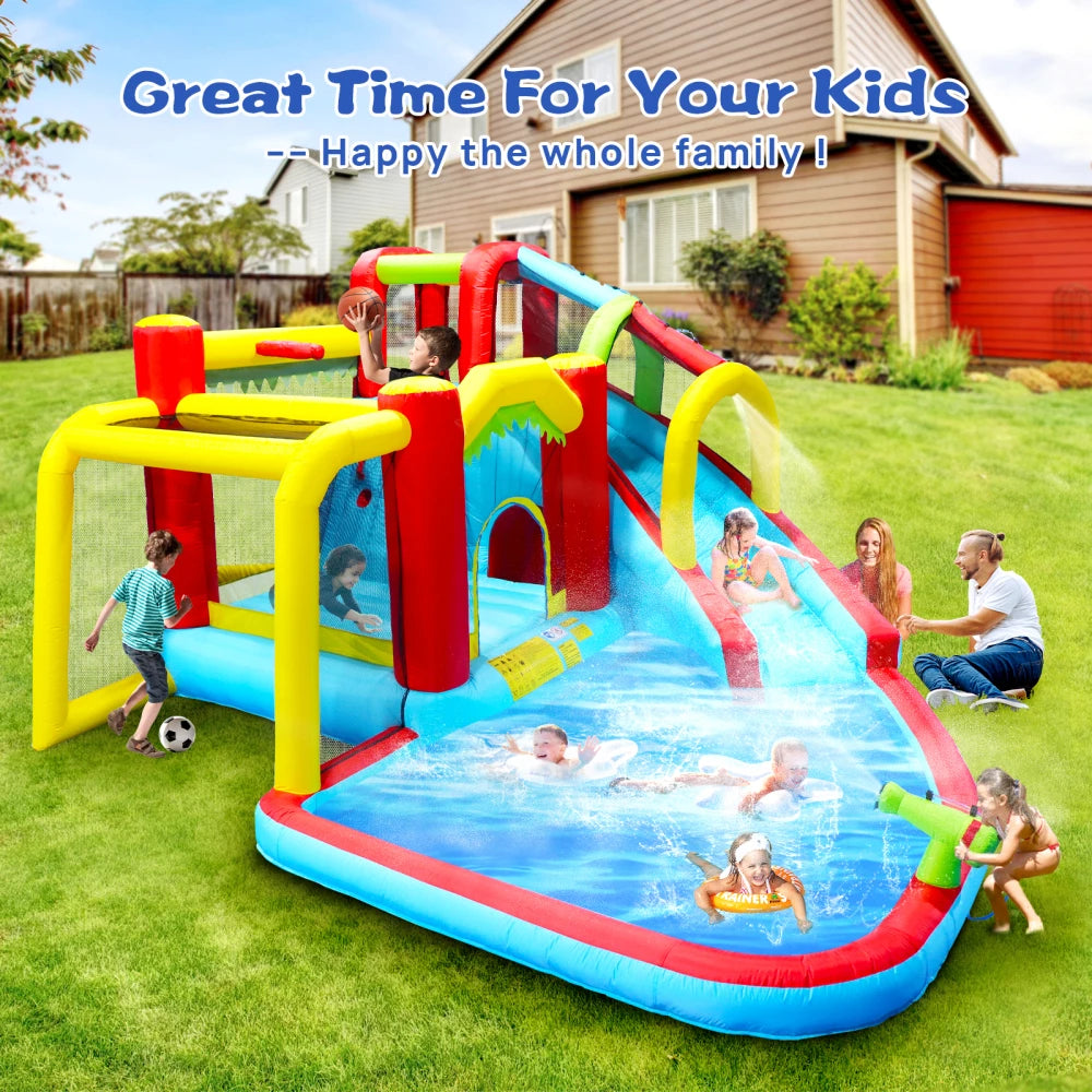 Inflatable Slide Water Park Bouncing House