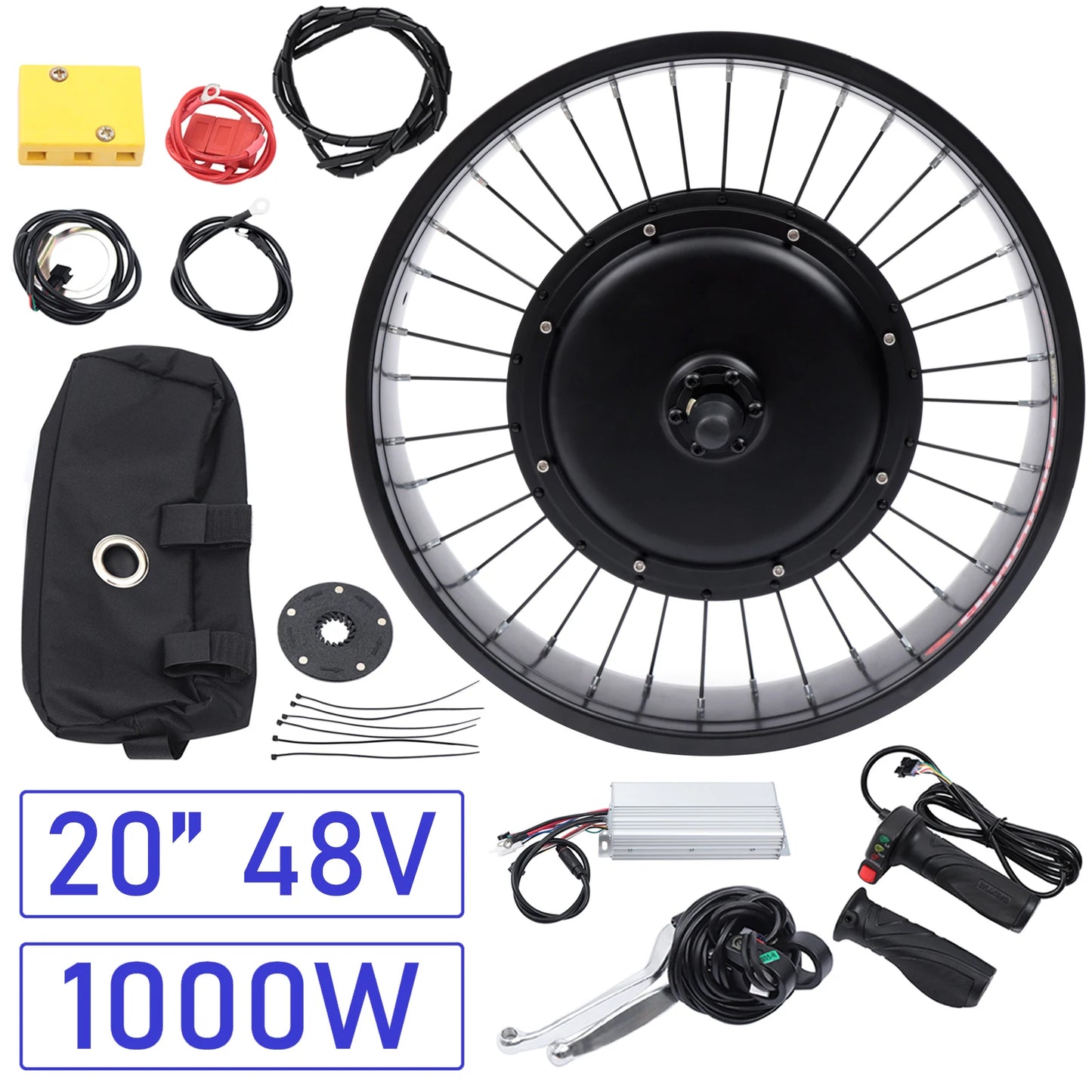 20" E-Bike Front Wheel Frame Kit 20"