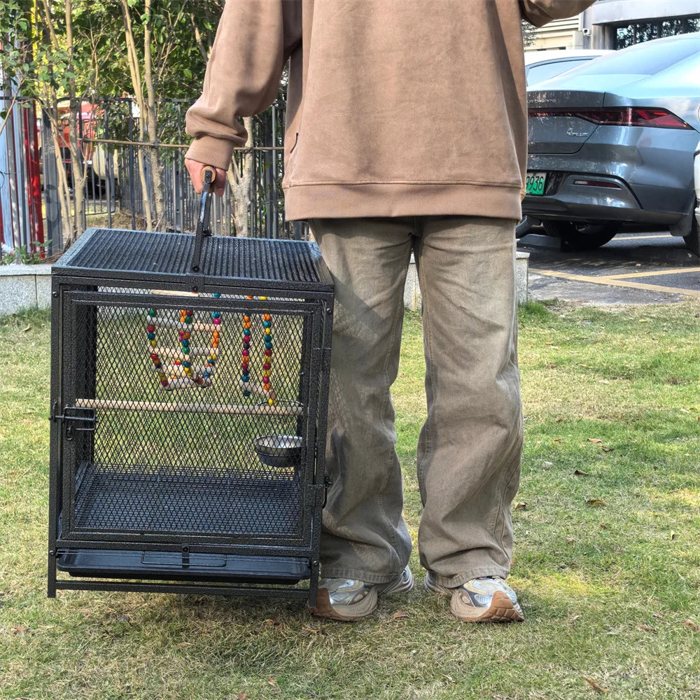 Wrought Iron Bird Cage