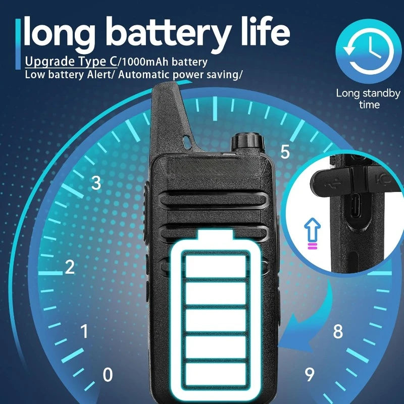 Walkie Talkies Rechargeable