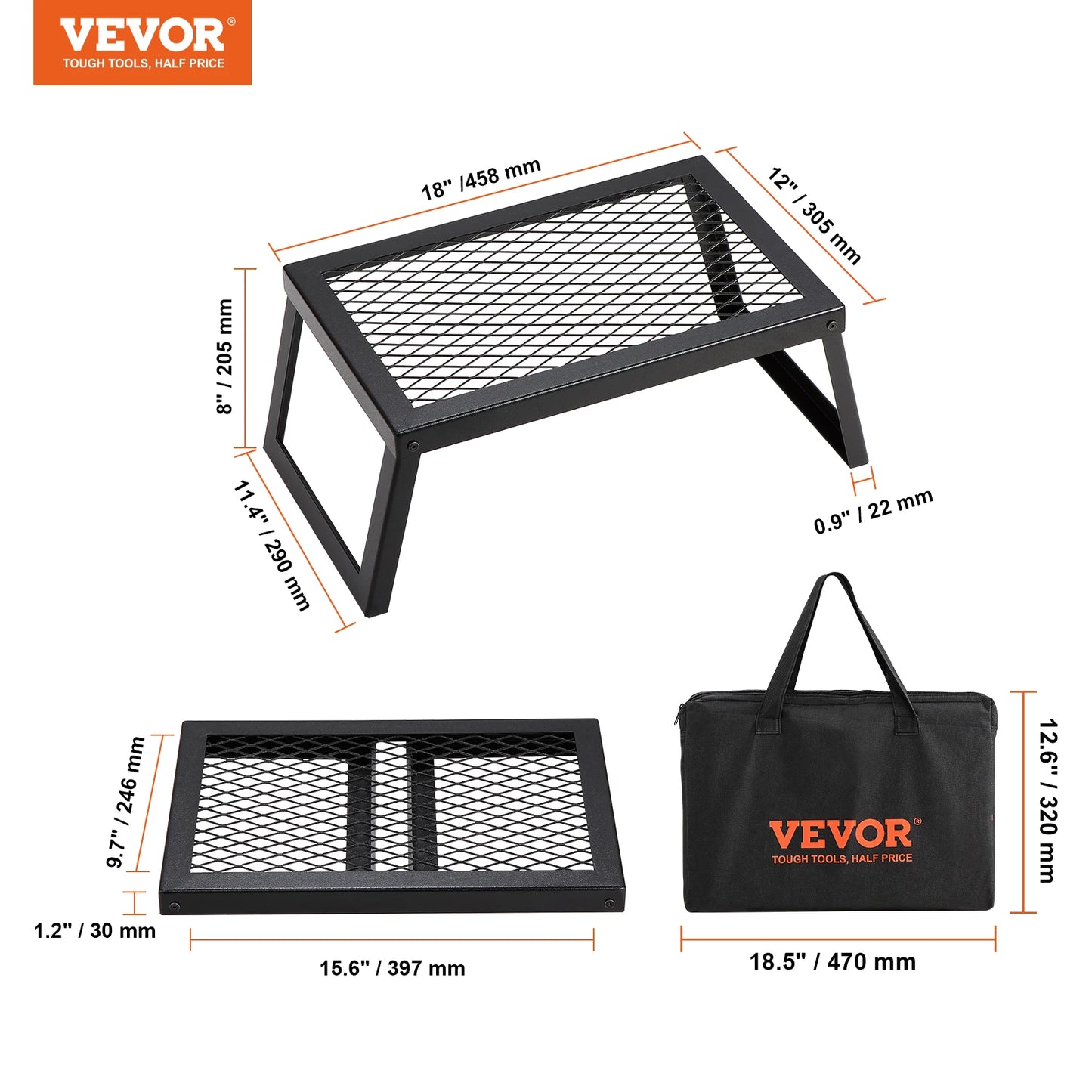24in Campfire Grill Grate