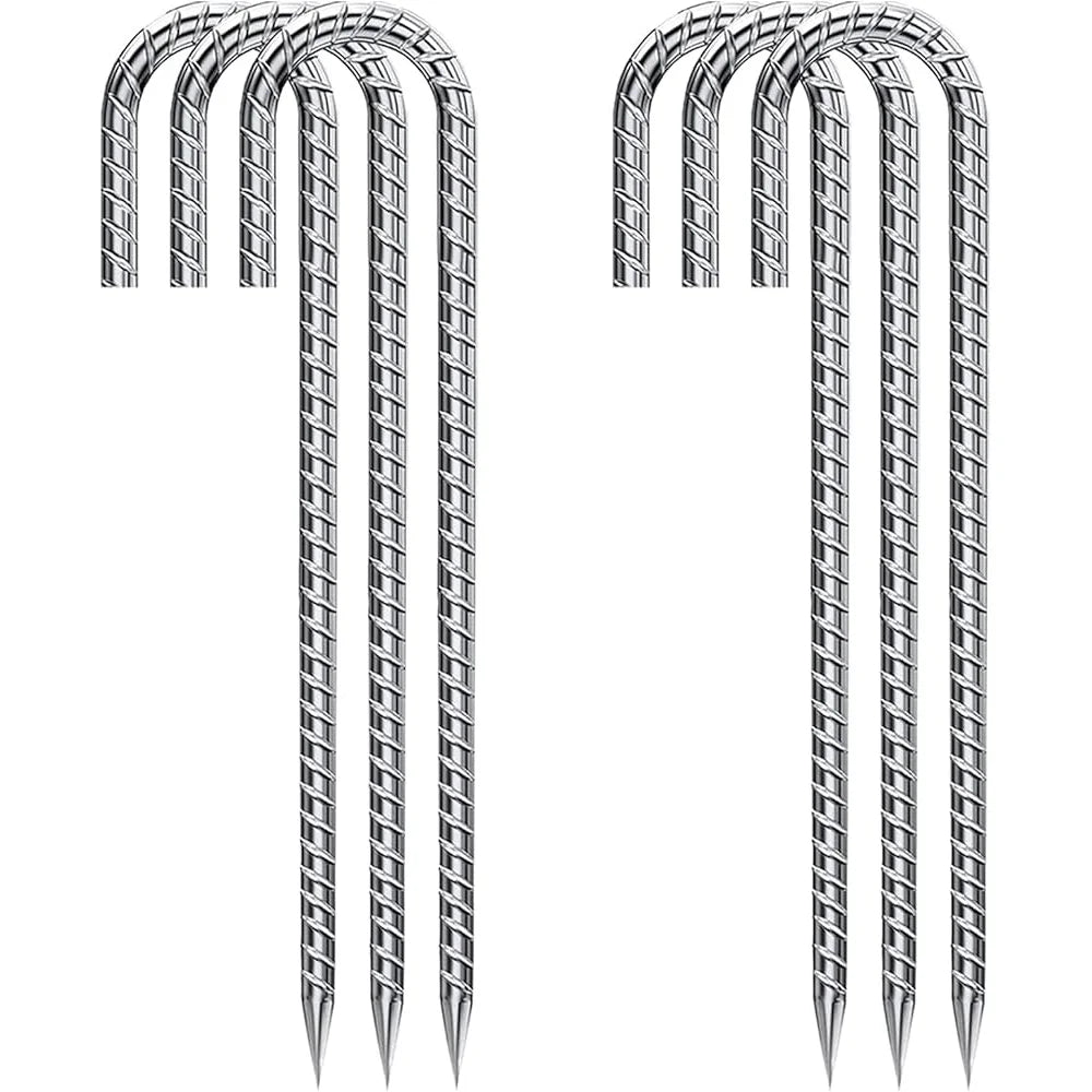 12 Inch Galvanized Tent Anchors