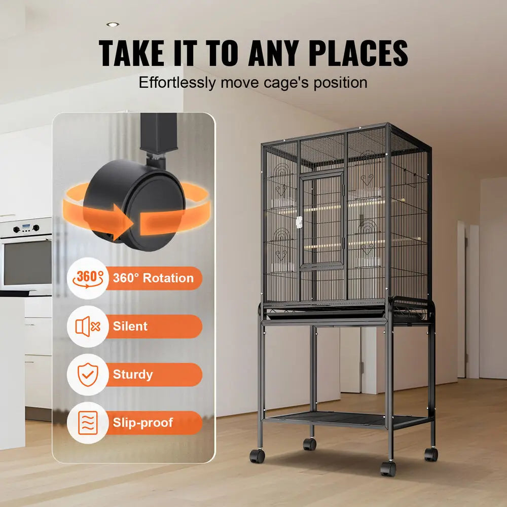 54 inch Standing Bird Cage