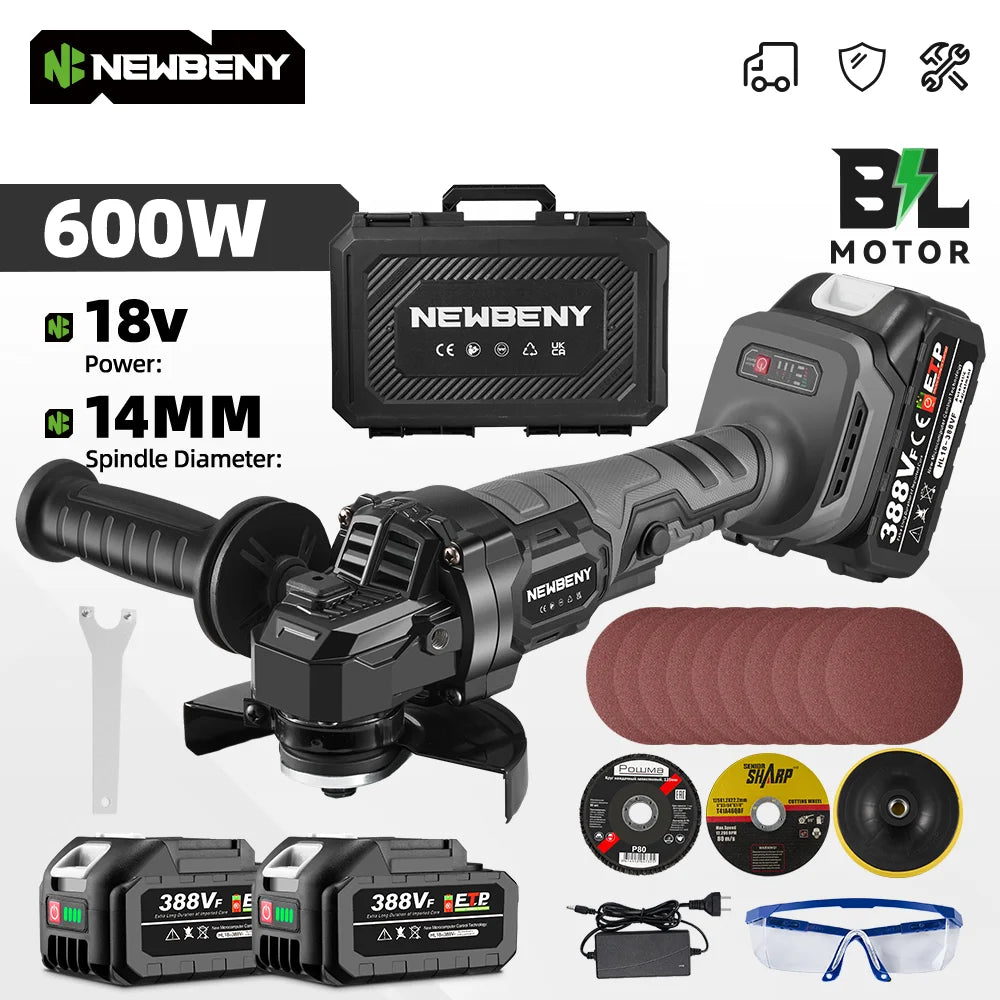 Electric Angle Grinder Cordless