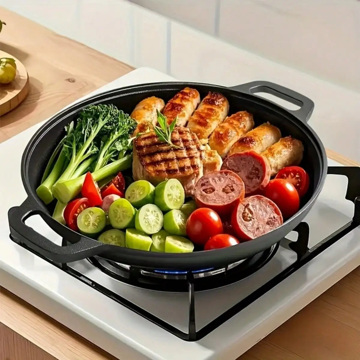 Pre-Seasoned Cast Iron Skillet