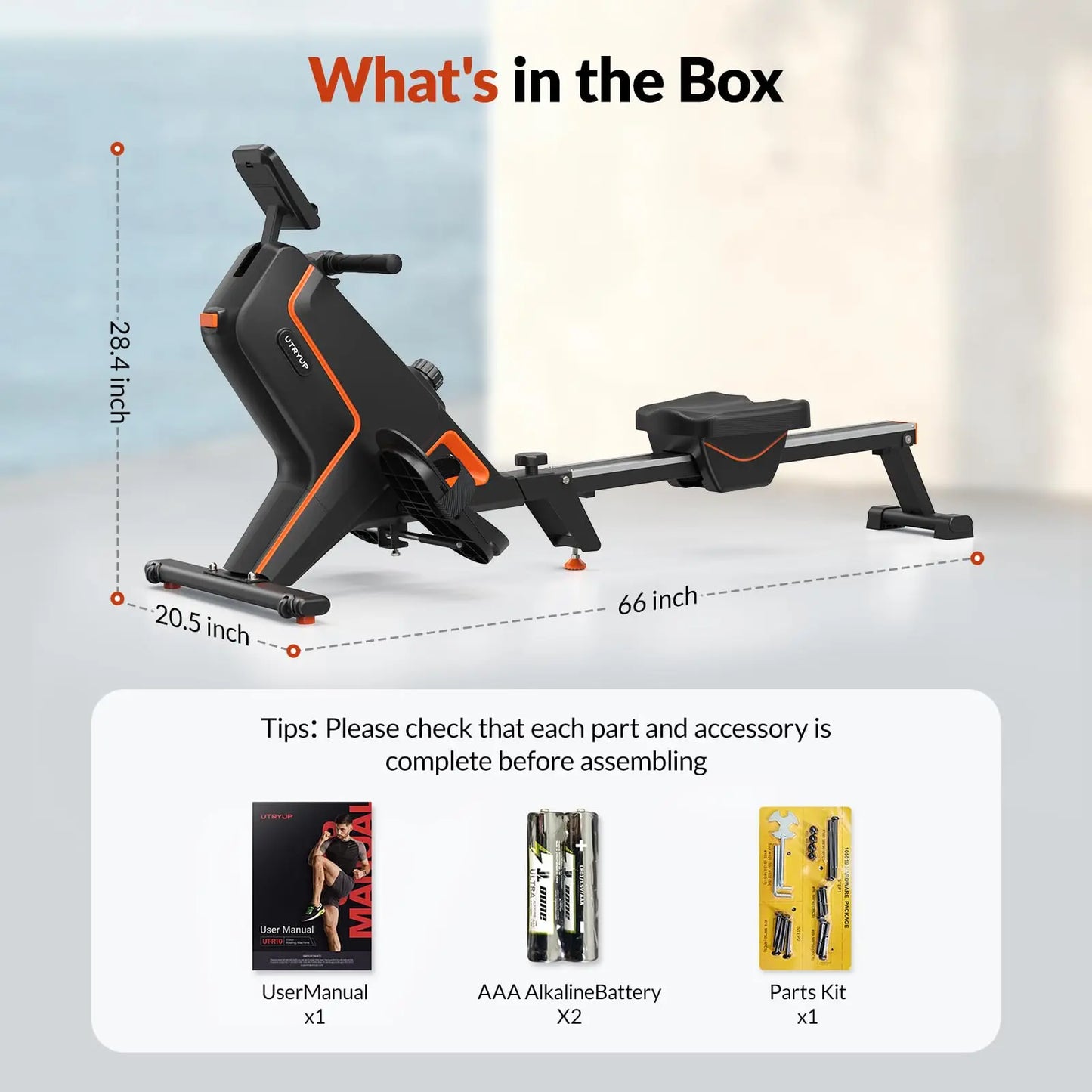 Magnetic Rowing Machine