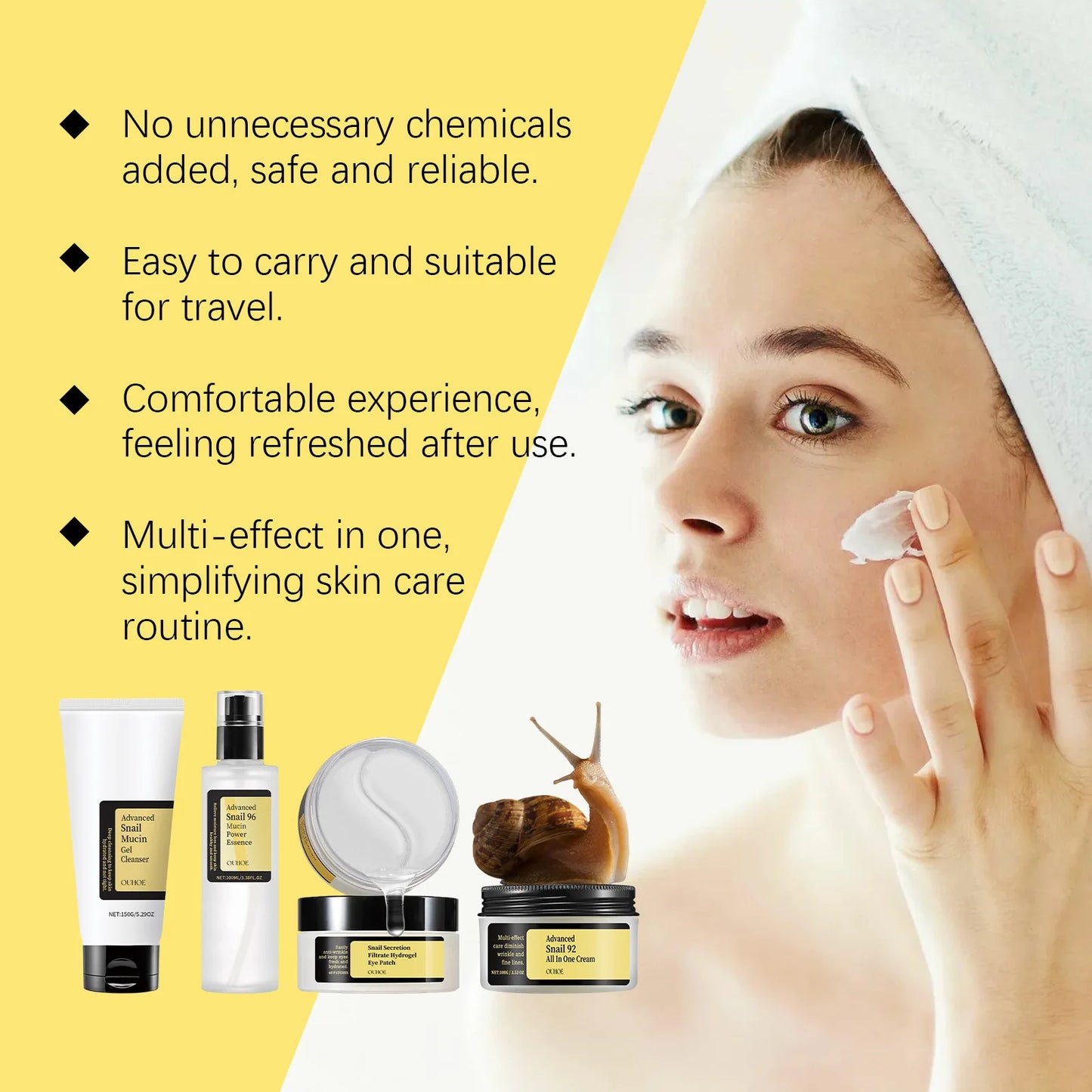 Skin Care Set Moisturizing