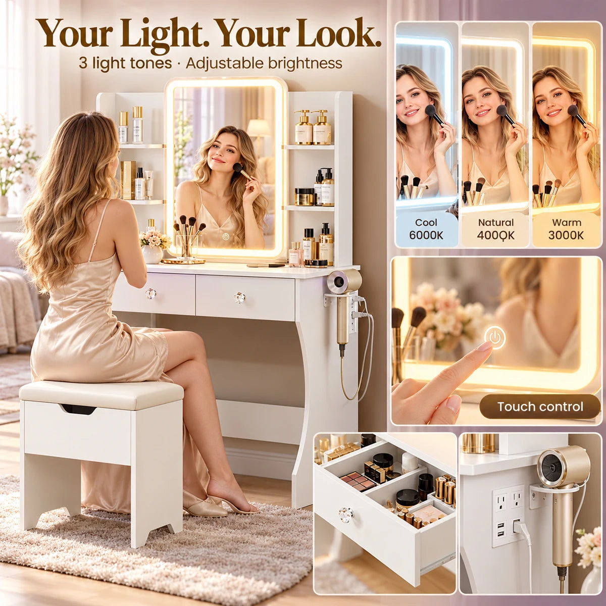 Makeup Vanity Desk
