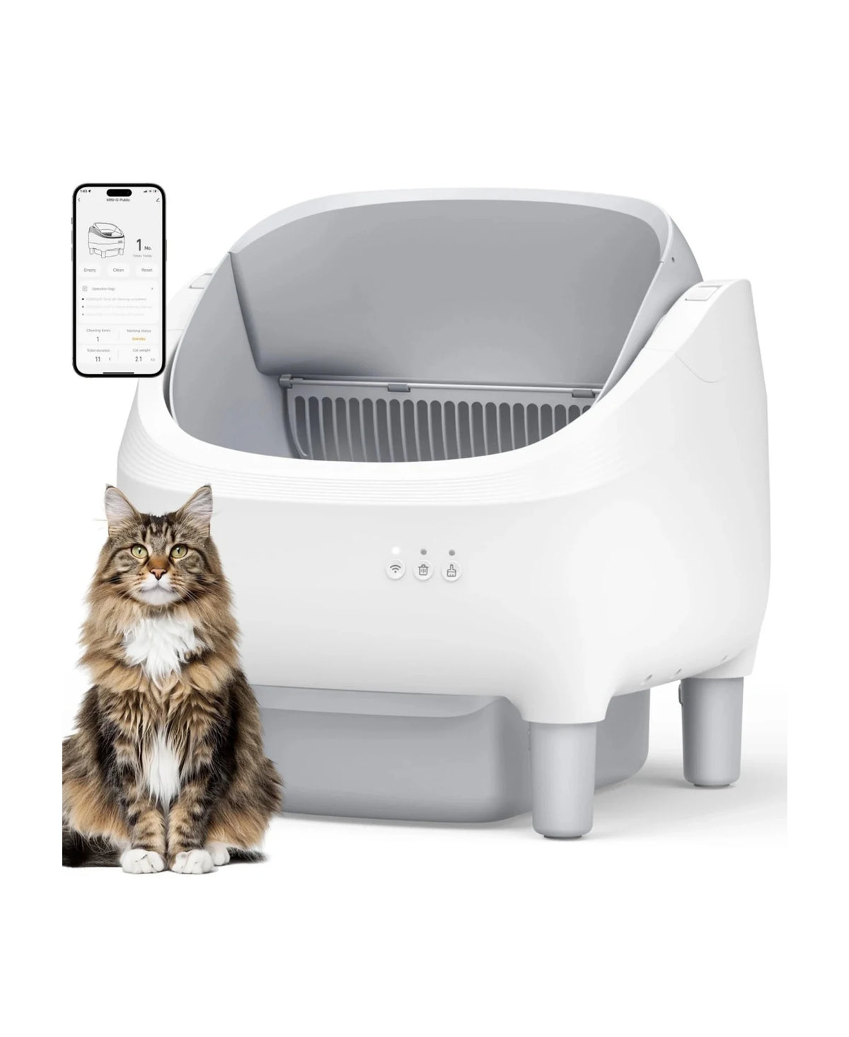 Self‑Cleaning Cat Litter Box