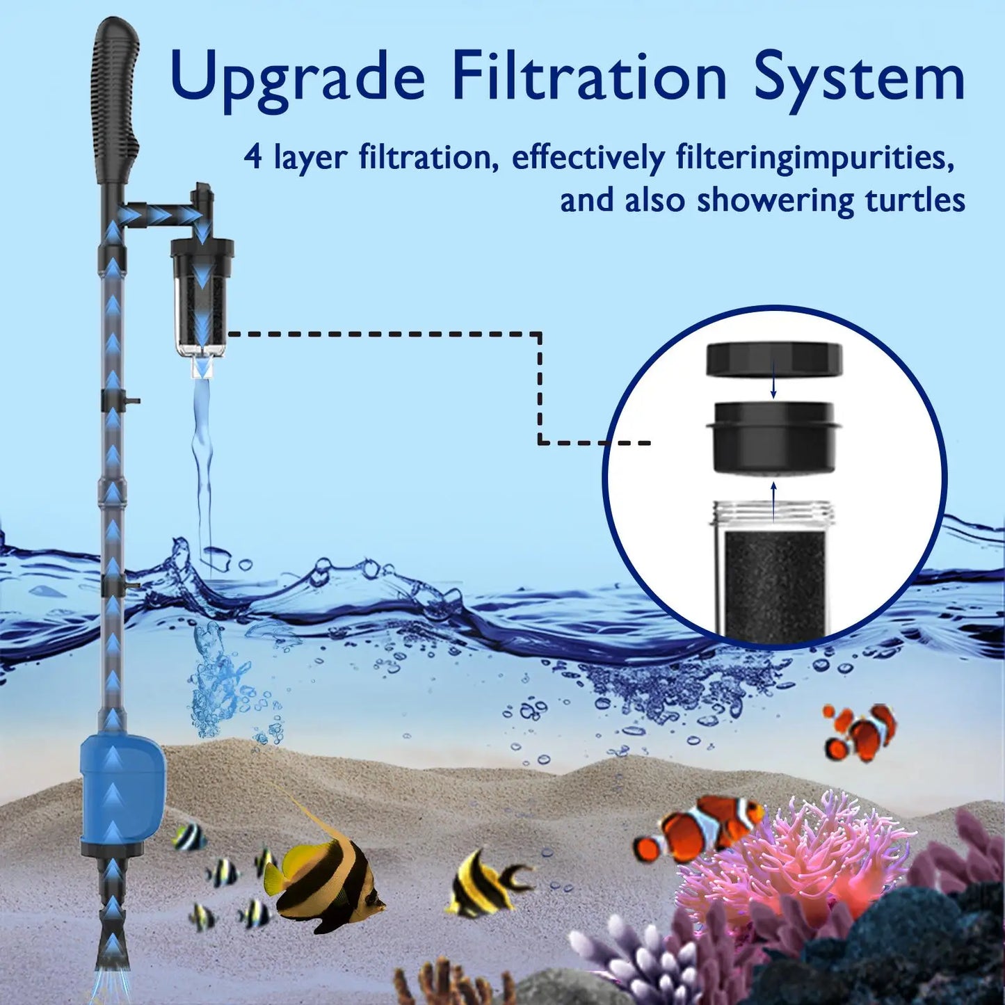 Electric Fish Tank Vacuum