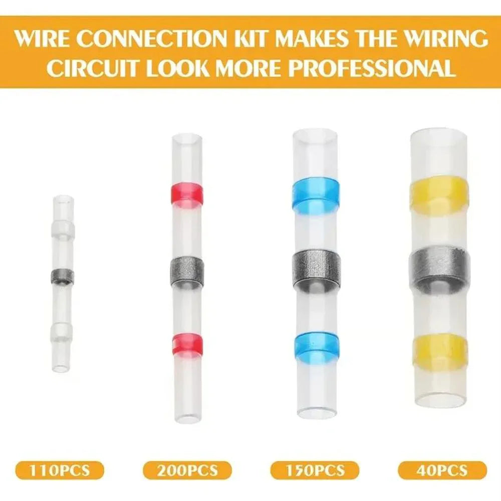 Heat Shrink Solder Seal Wire Connectors Kit