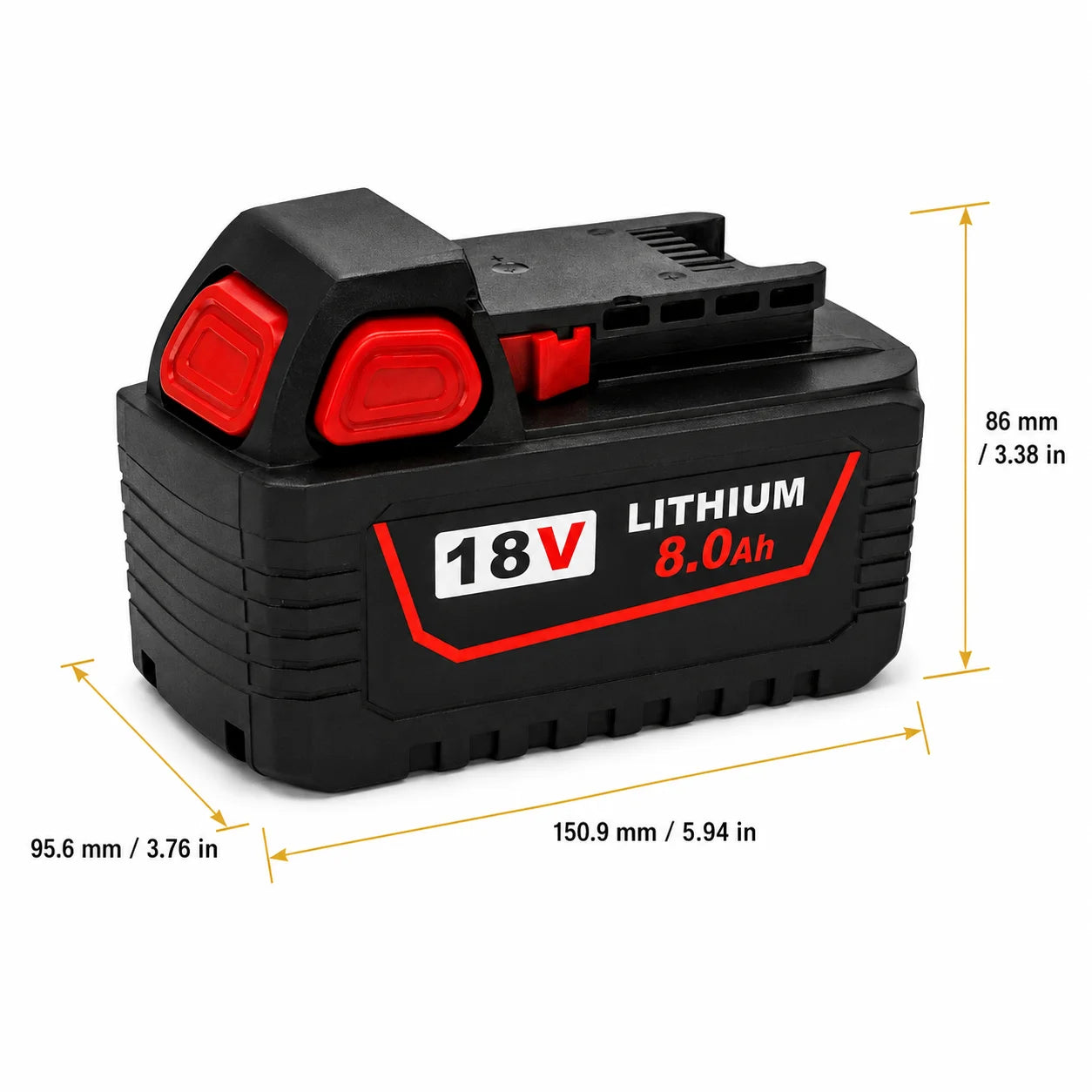 Replacement for Milwaukee M18