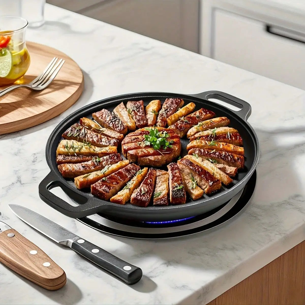Pre-Seasoned Cast Iron Skillet