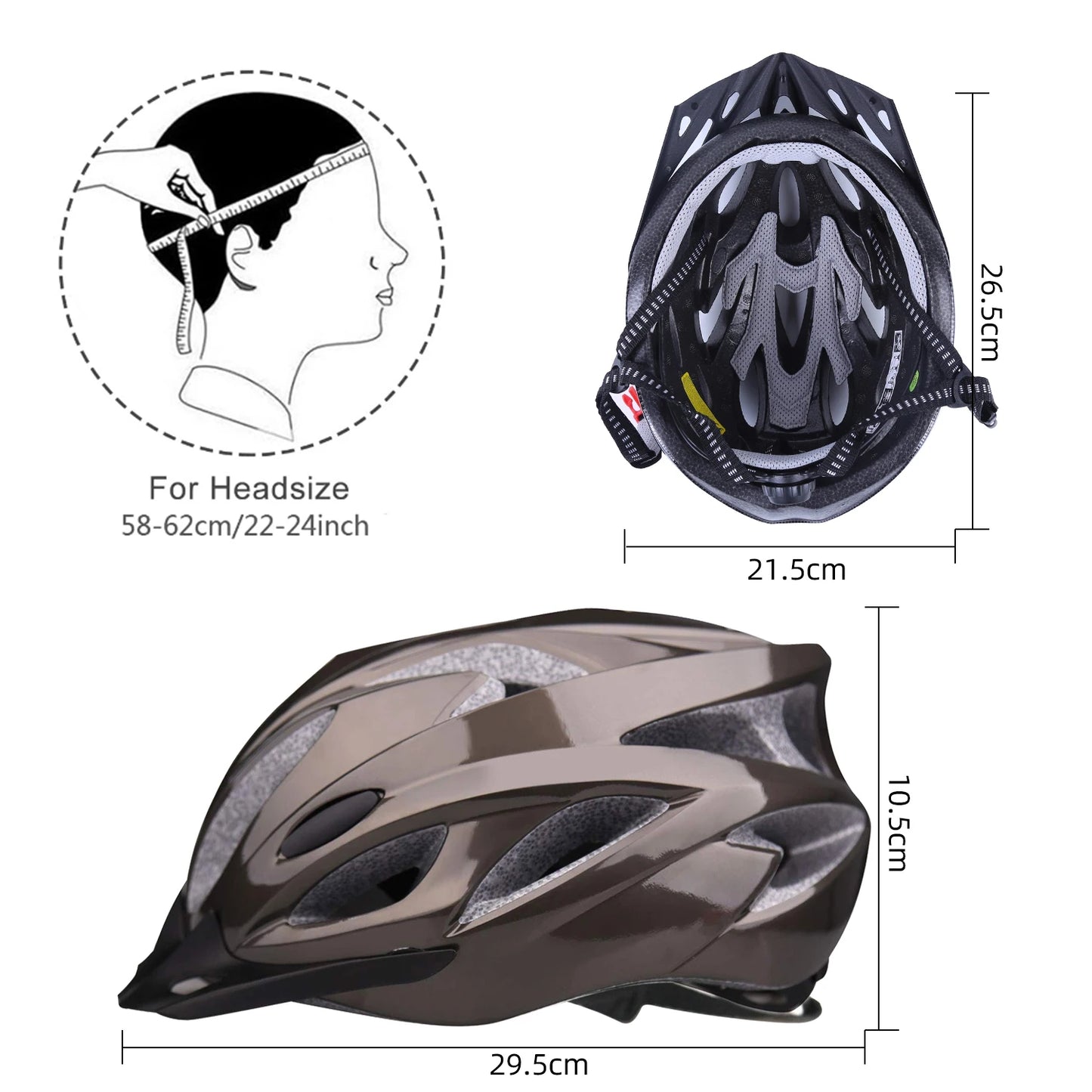 Bike Helmet with Detachable Visor
