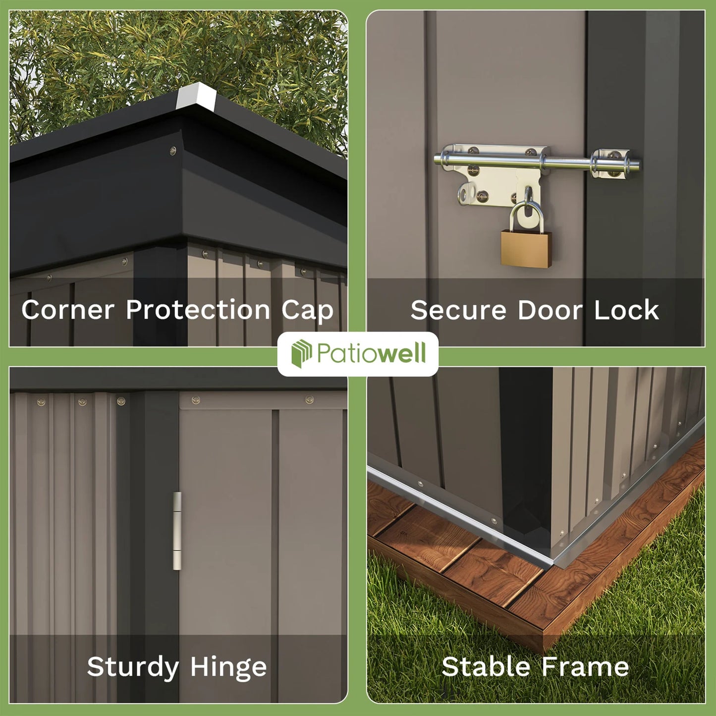 5x3 FT Storage Shed