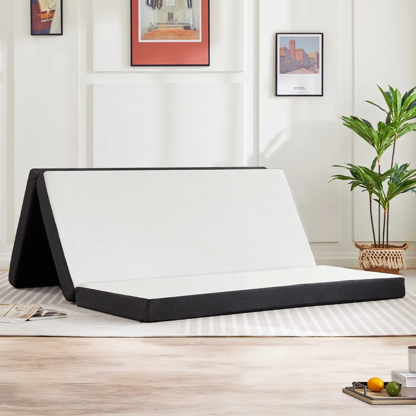 Tri-Fold Memory Foam Mattress