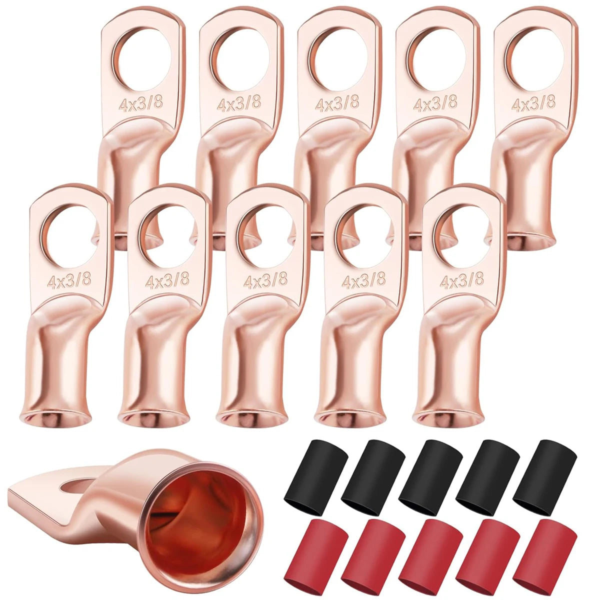 Copper Ring Terminal Lugs