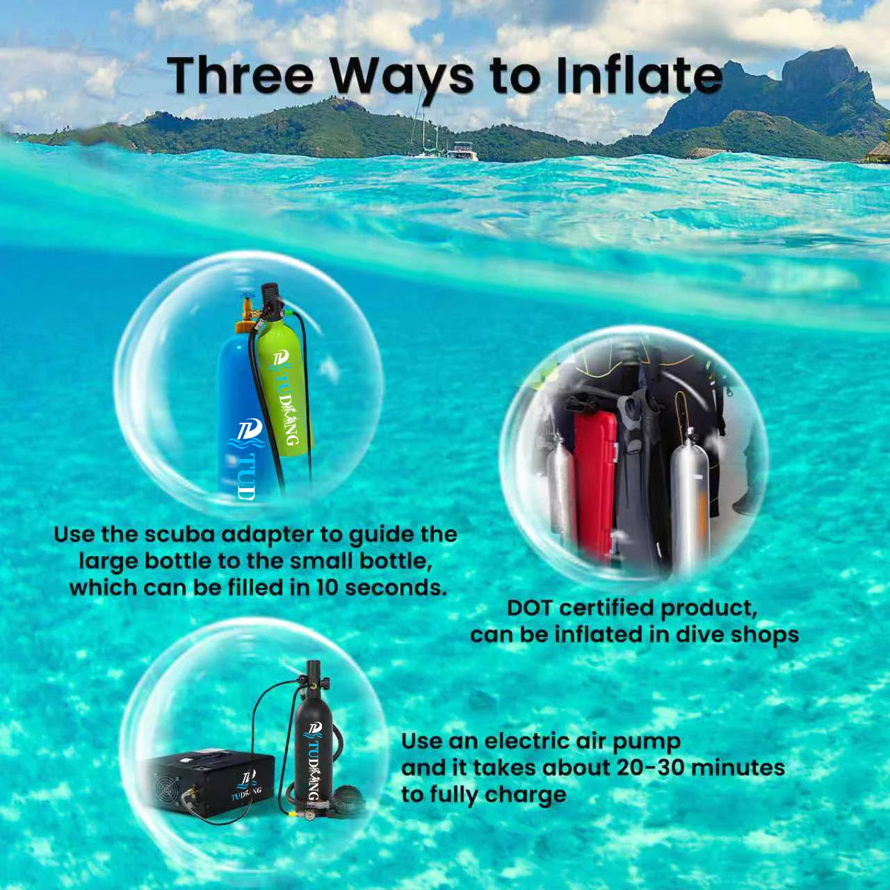 2L Portable Scuba Tank