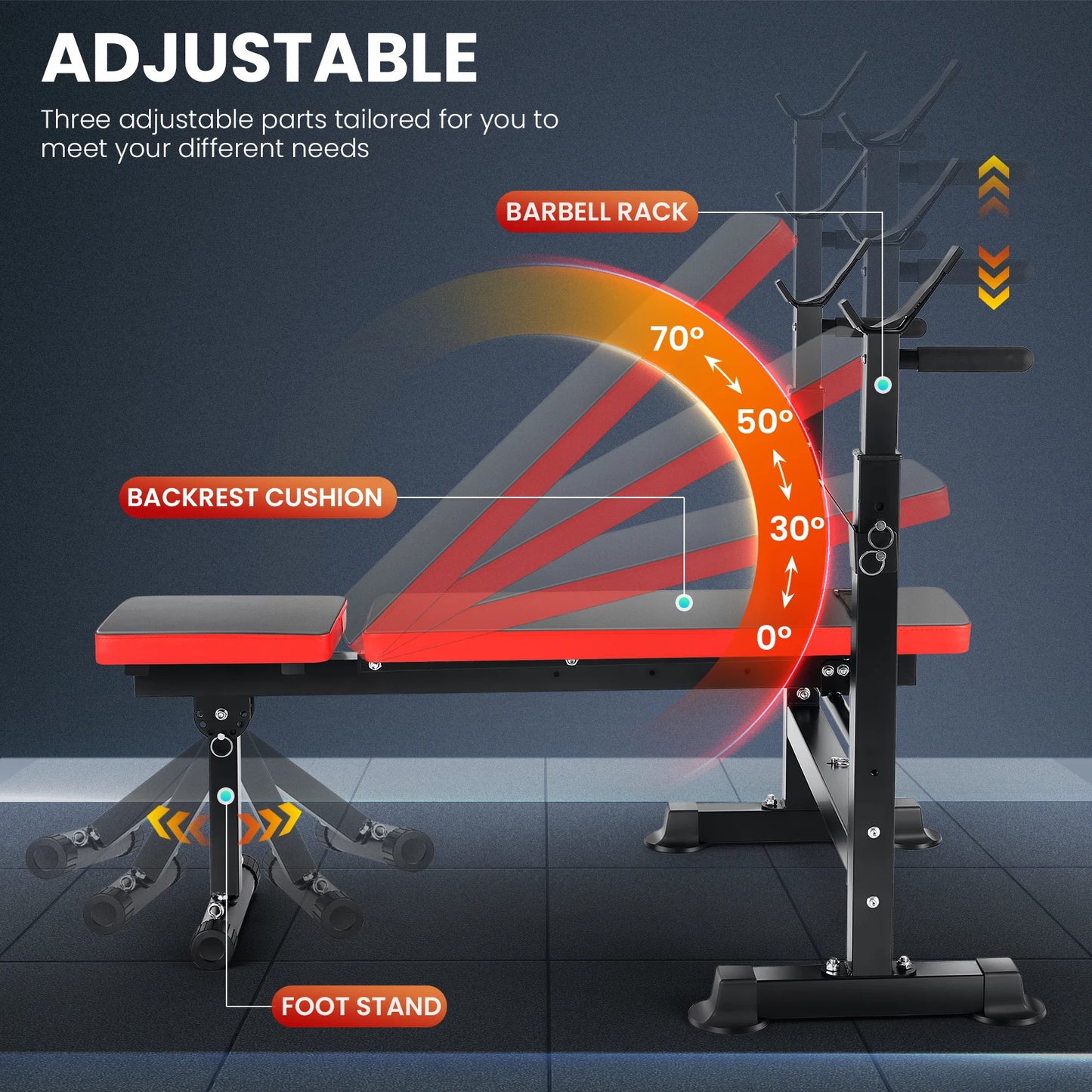 Weight Bench Set without weights