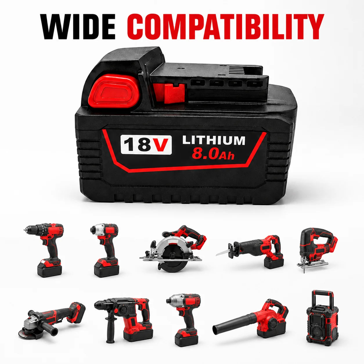 Replacement for Milwaukee M18