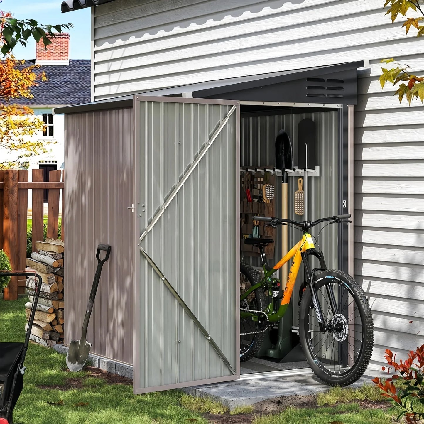6x4FT Lean To Shed
