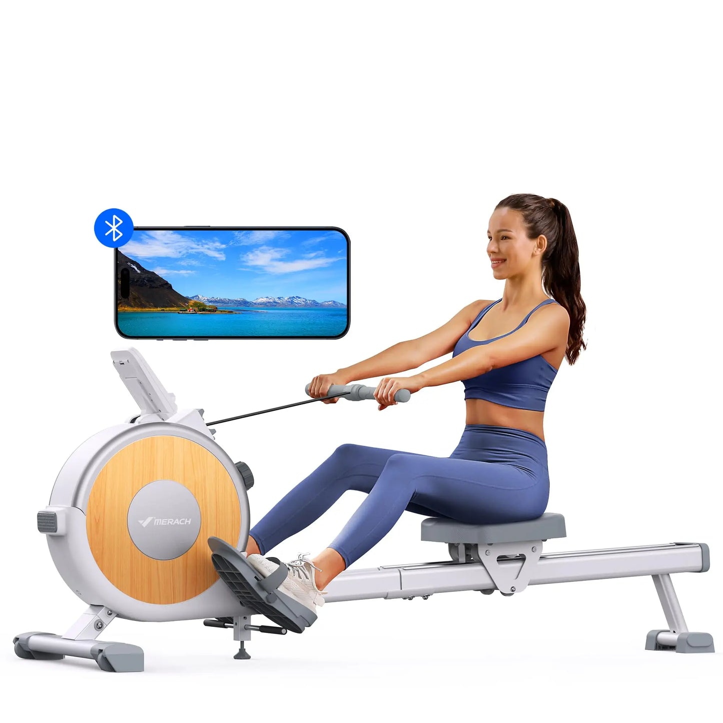 Magnetic Rower Machine