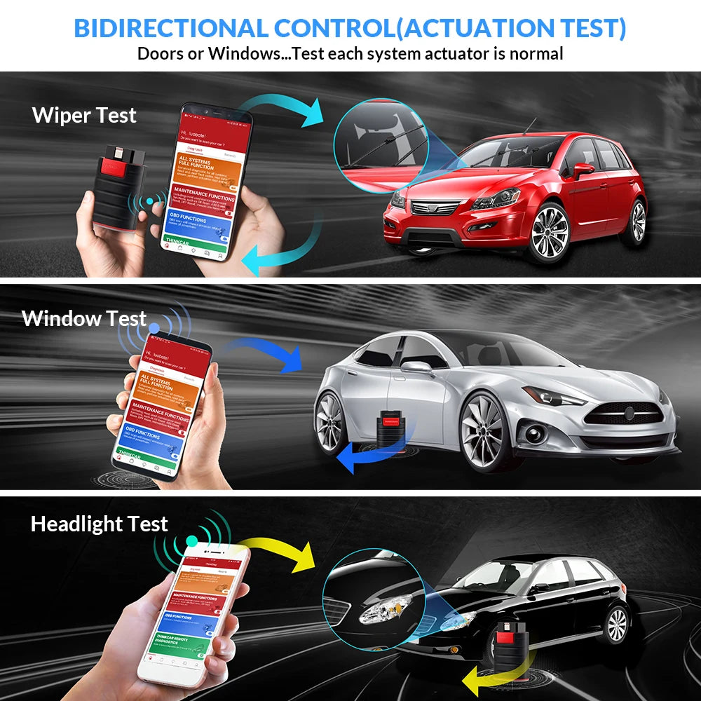16 Reset 1 Year Free OBD2 Scanner