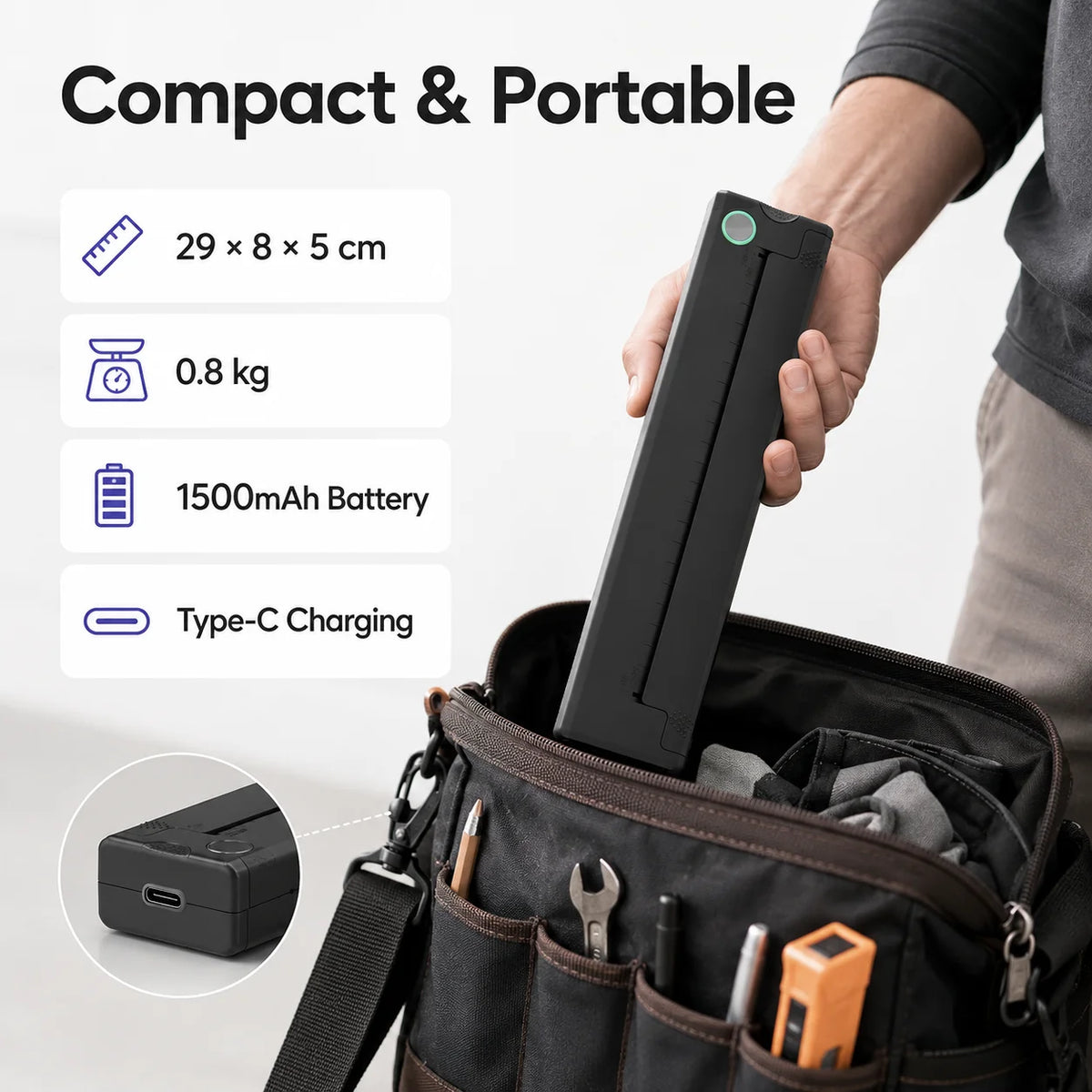 Compact Tattoo Stencil Printer