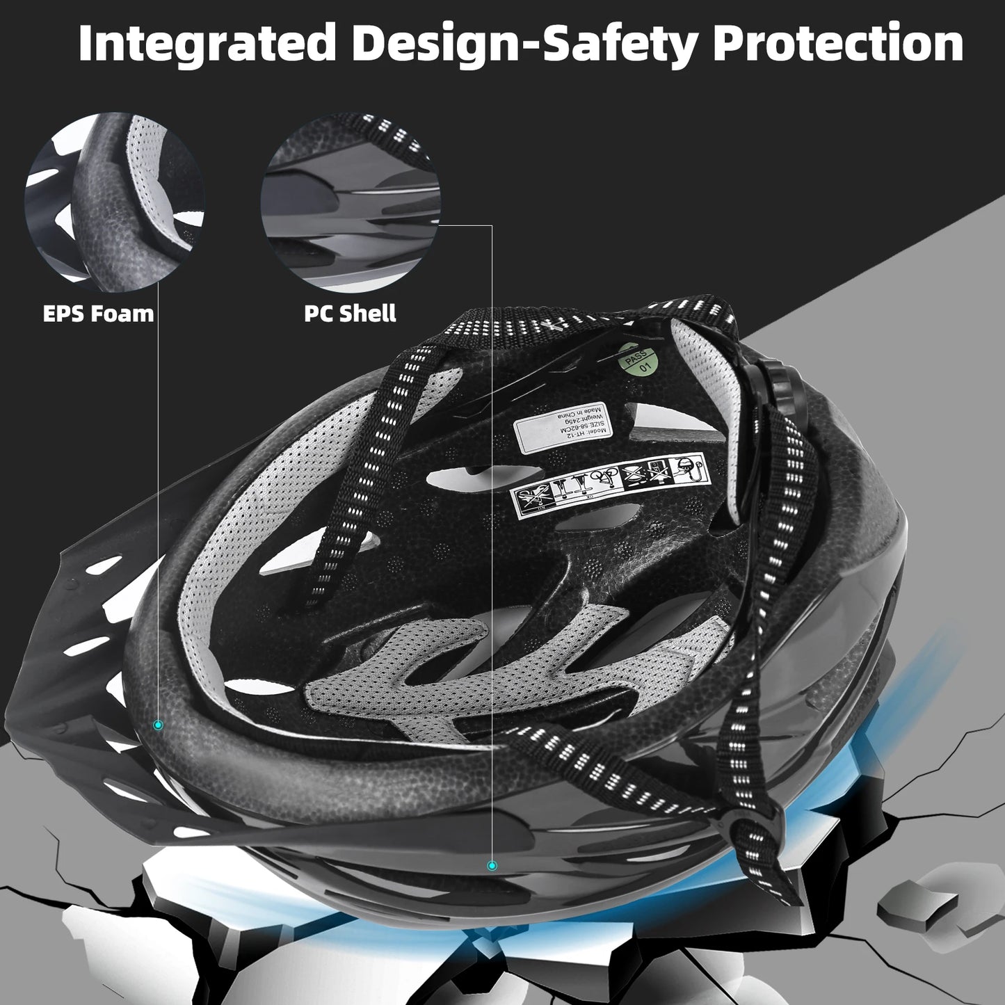 Bike Helmet with Detachable Visor