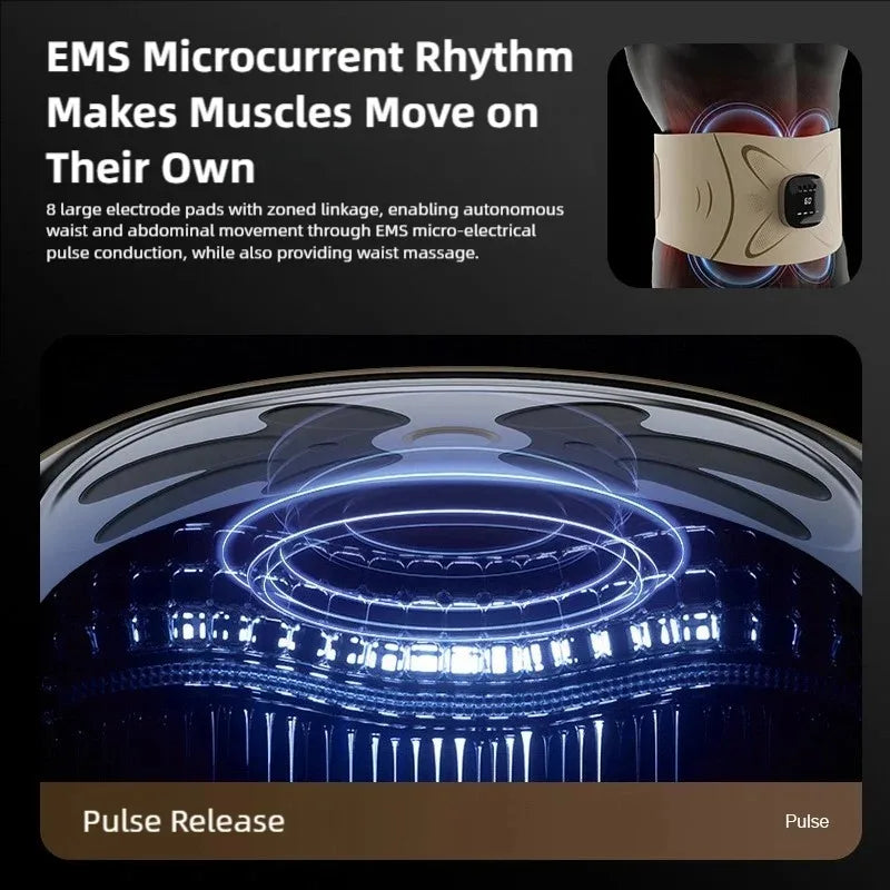 EMS Waist Massager Muscle Stimulator
