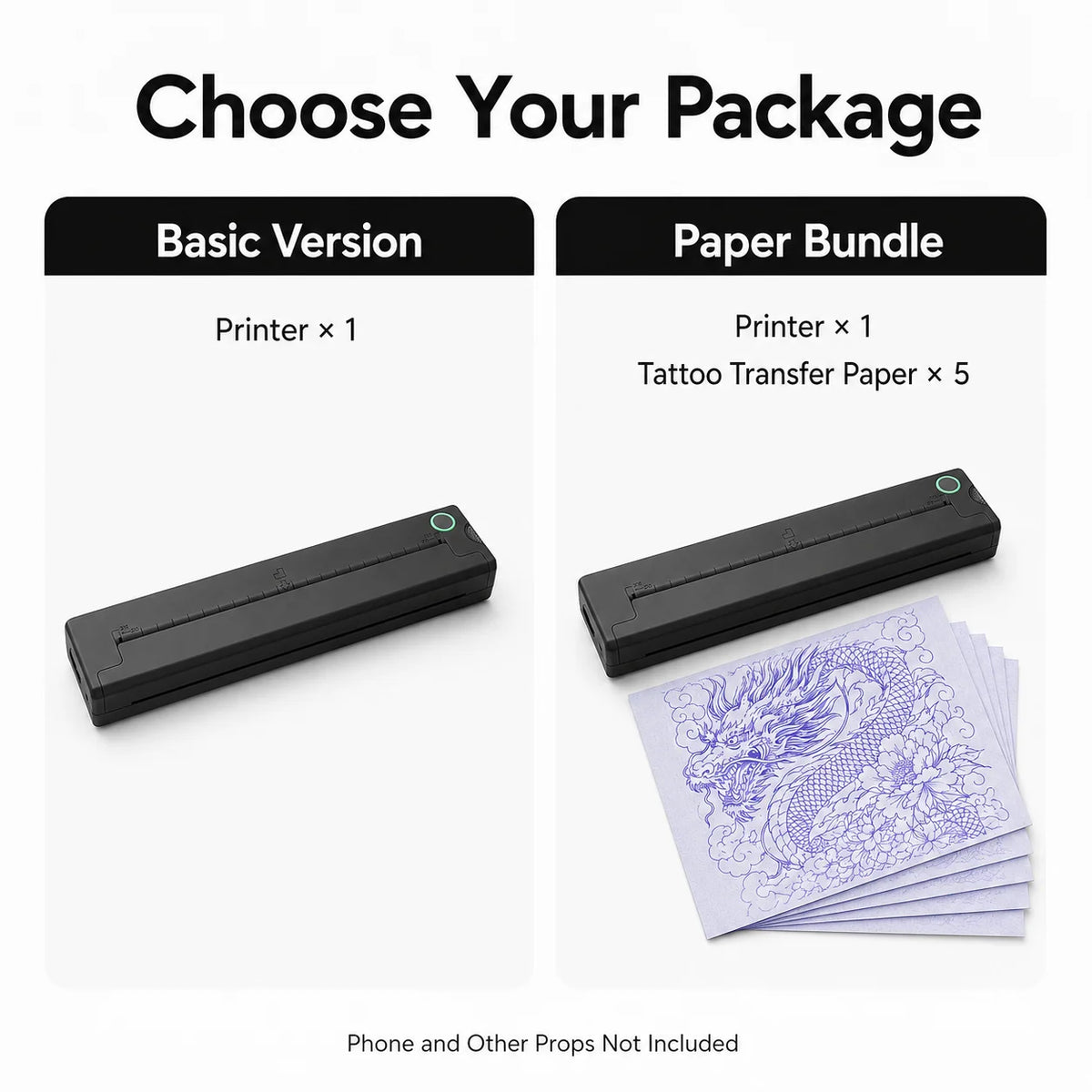 Compact Tattoo Stencil Printer