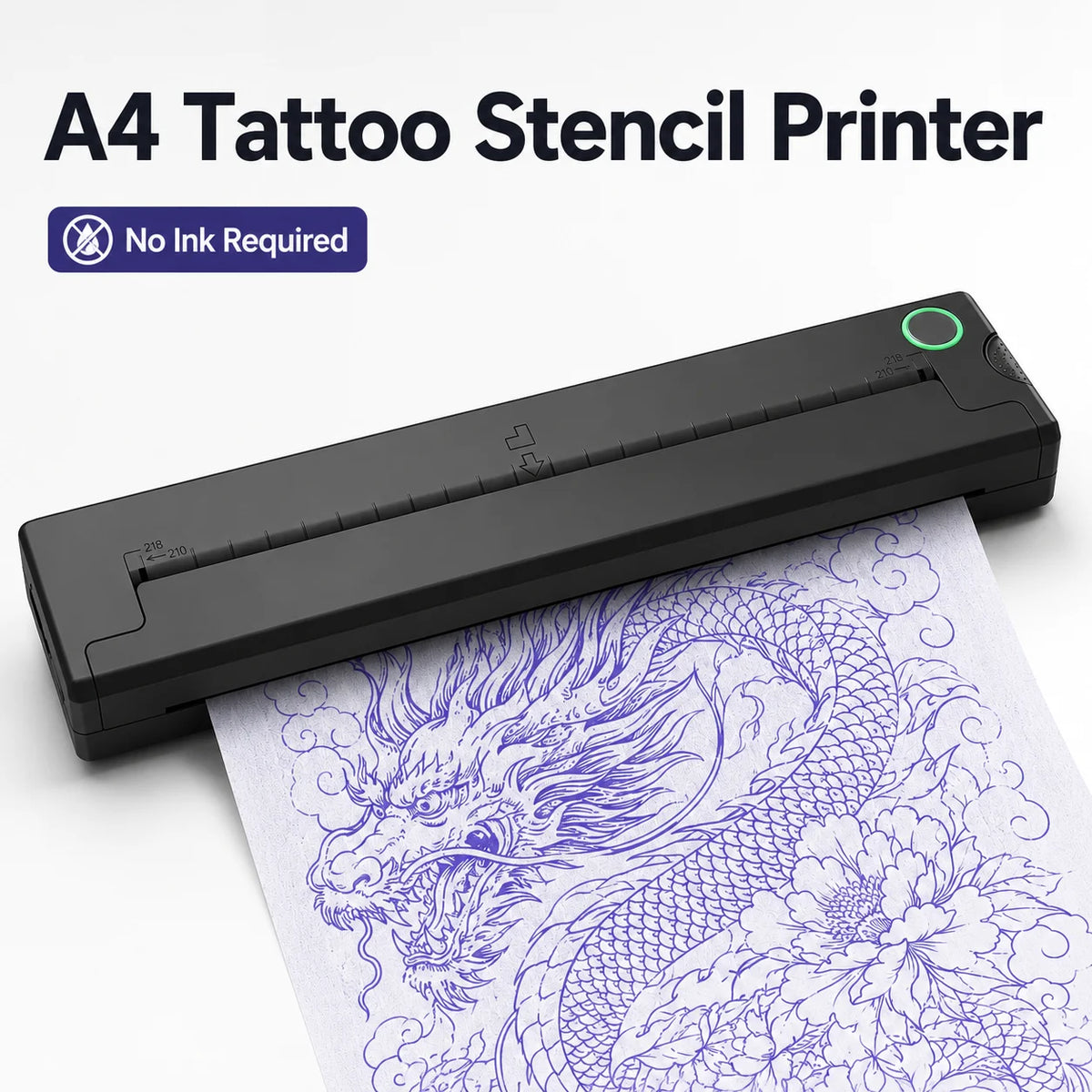 Compact Tattoo Stencil Printer