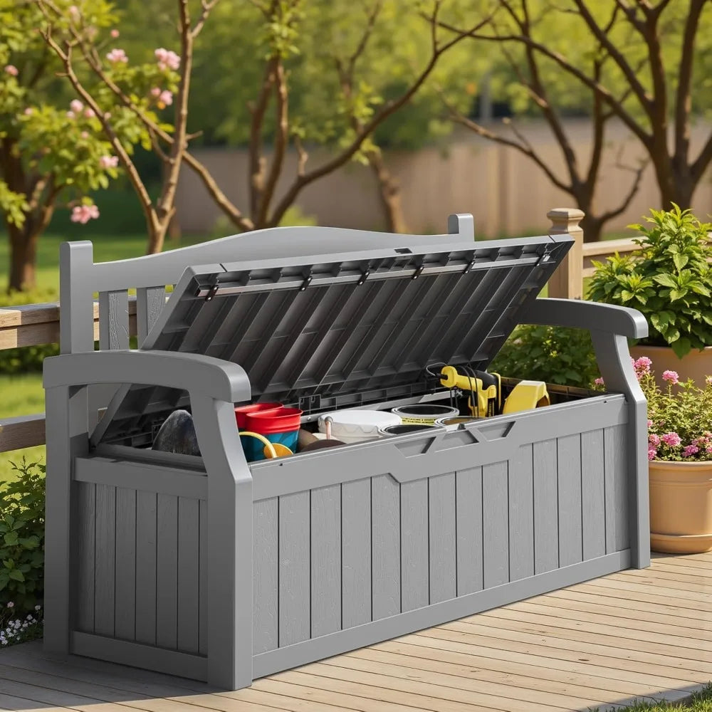75 Gallon Outdoor Storage Bench