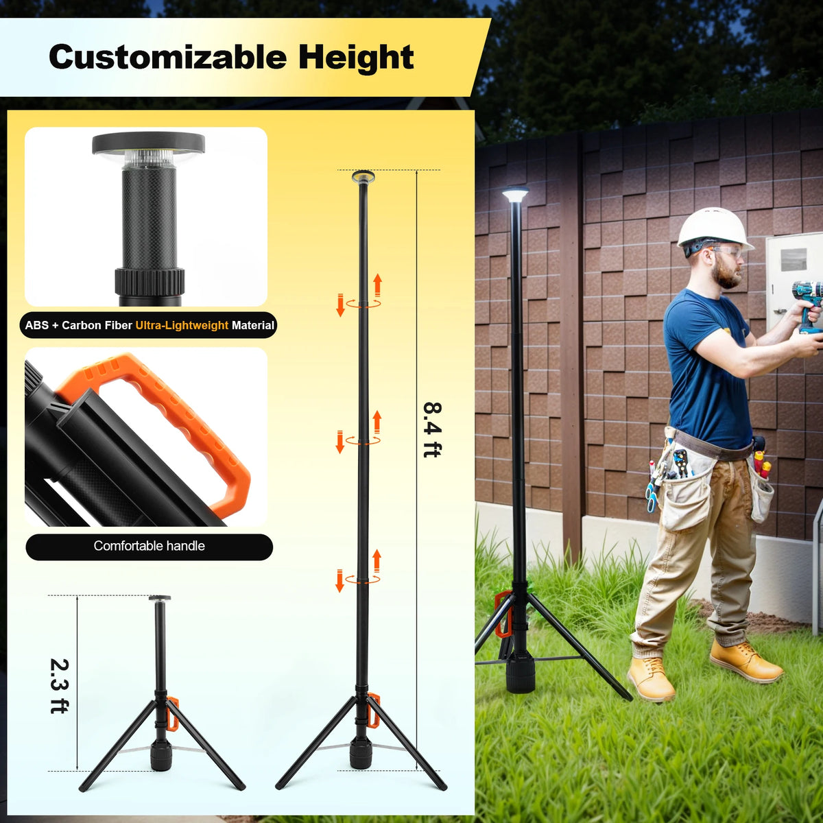 360° Rechargeable Work Light